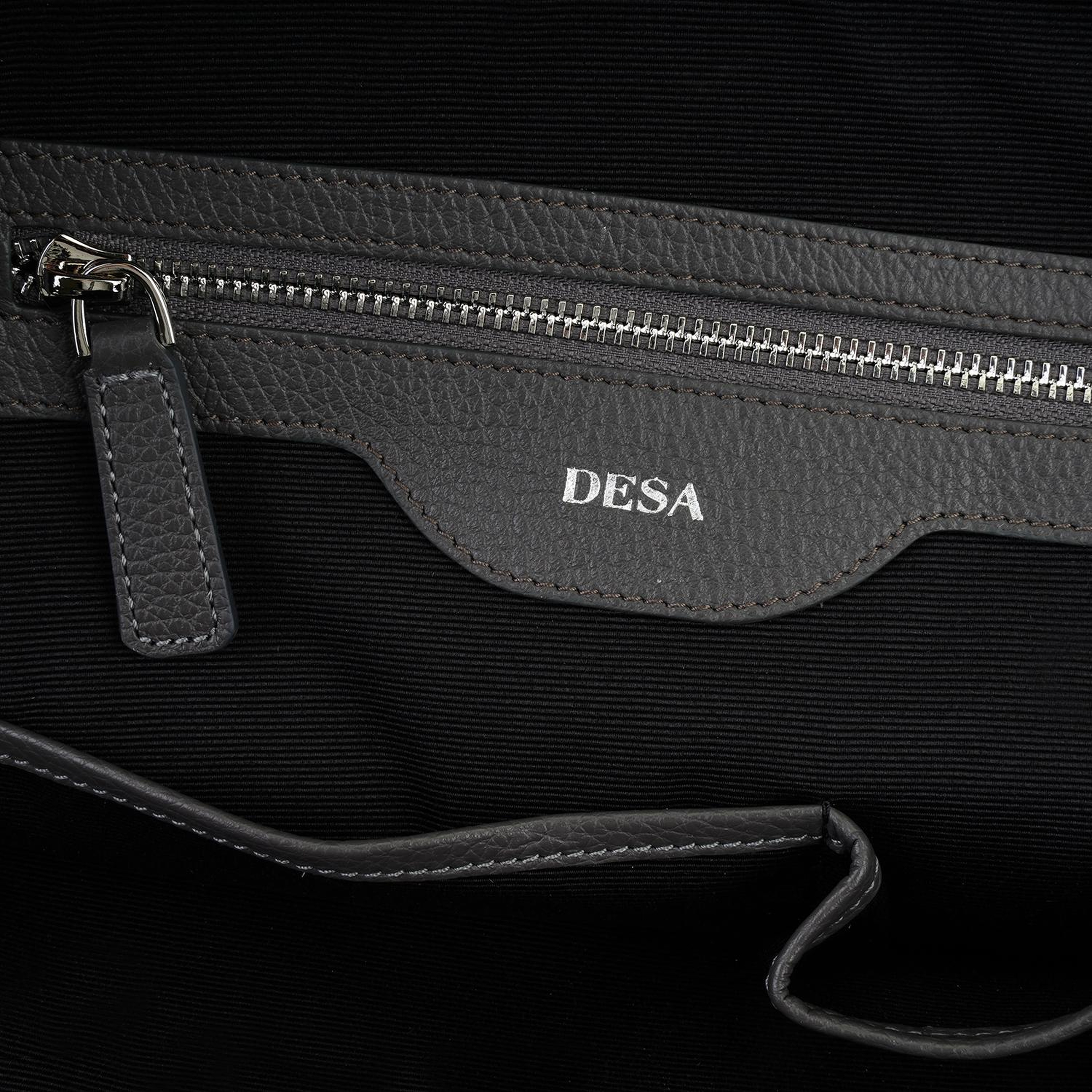 Coleman Gri Deri Sırt Çantası