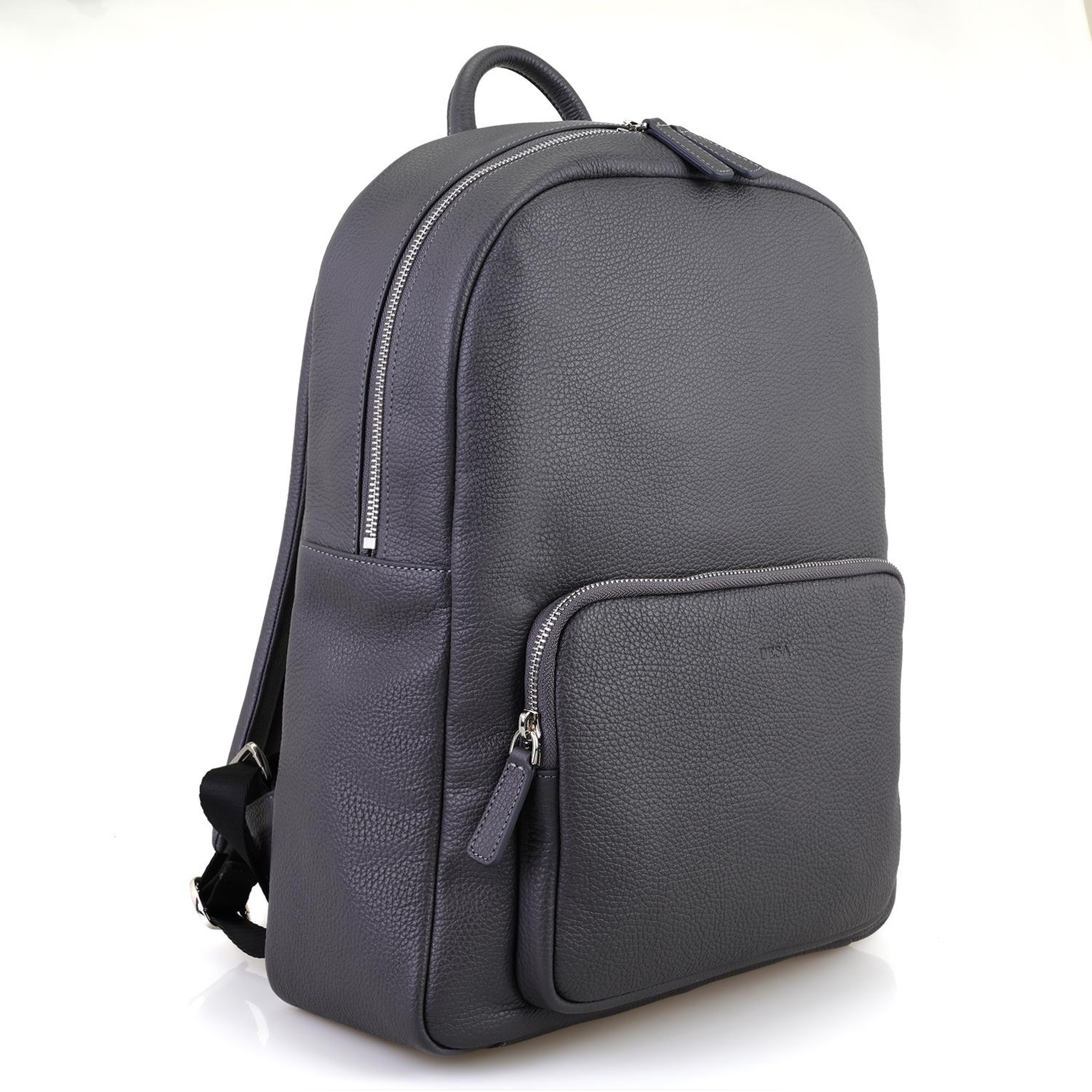 Coleman Gri Deri Sırt Çantası