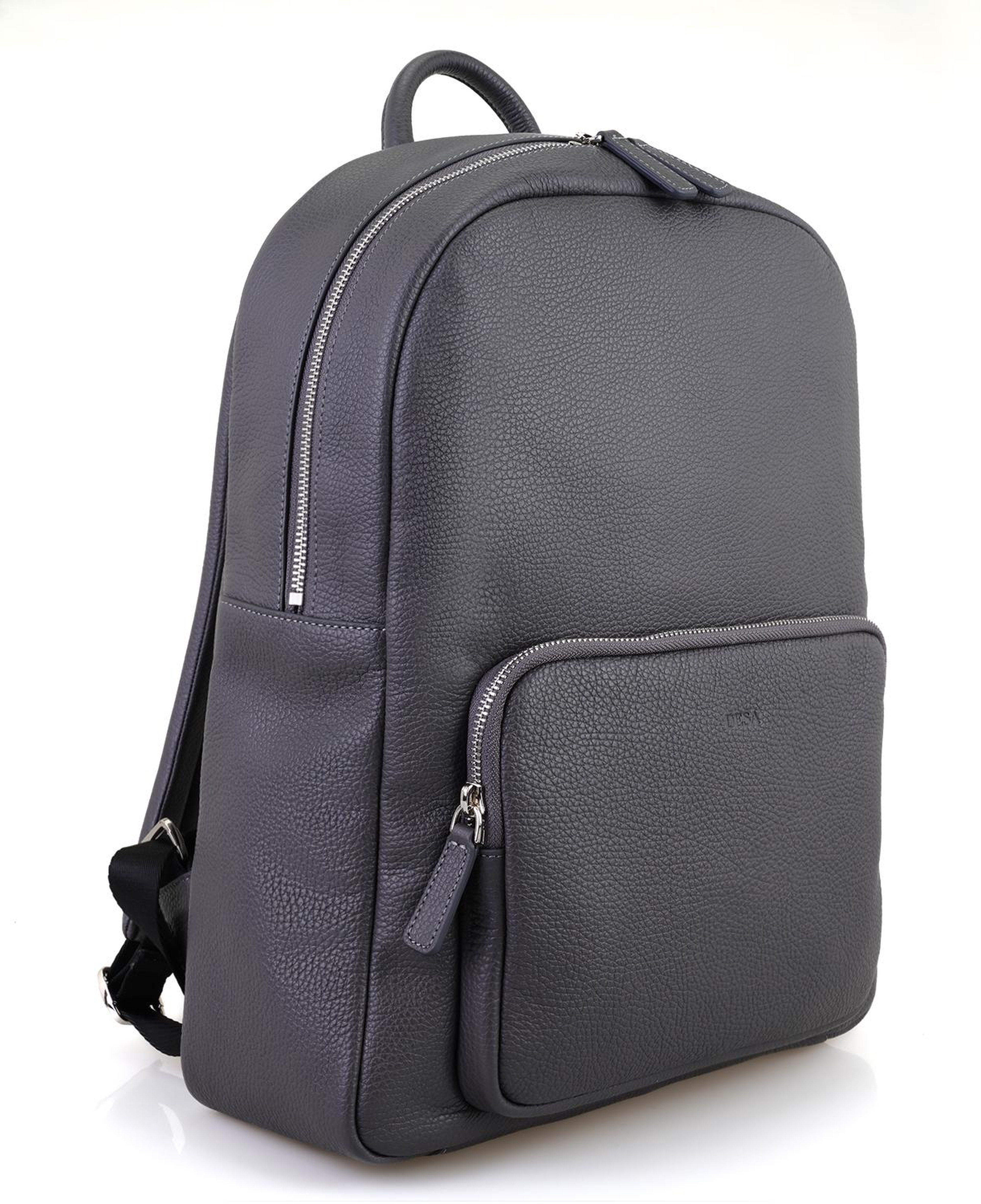 Coleman Gri Deri Sırt Çantası