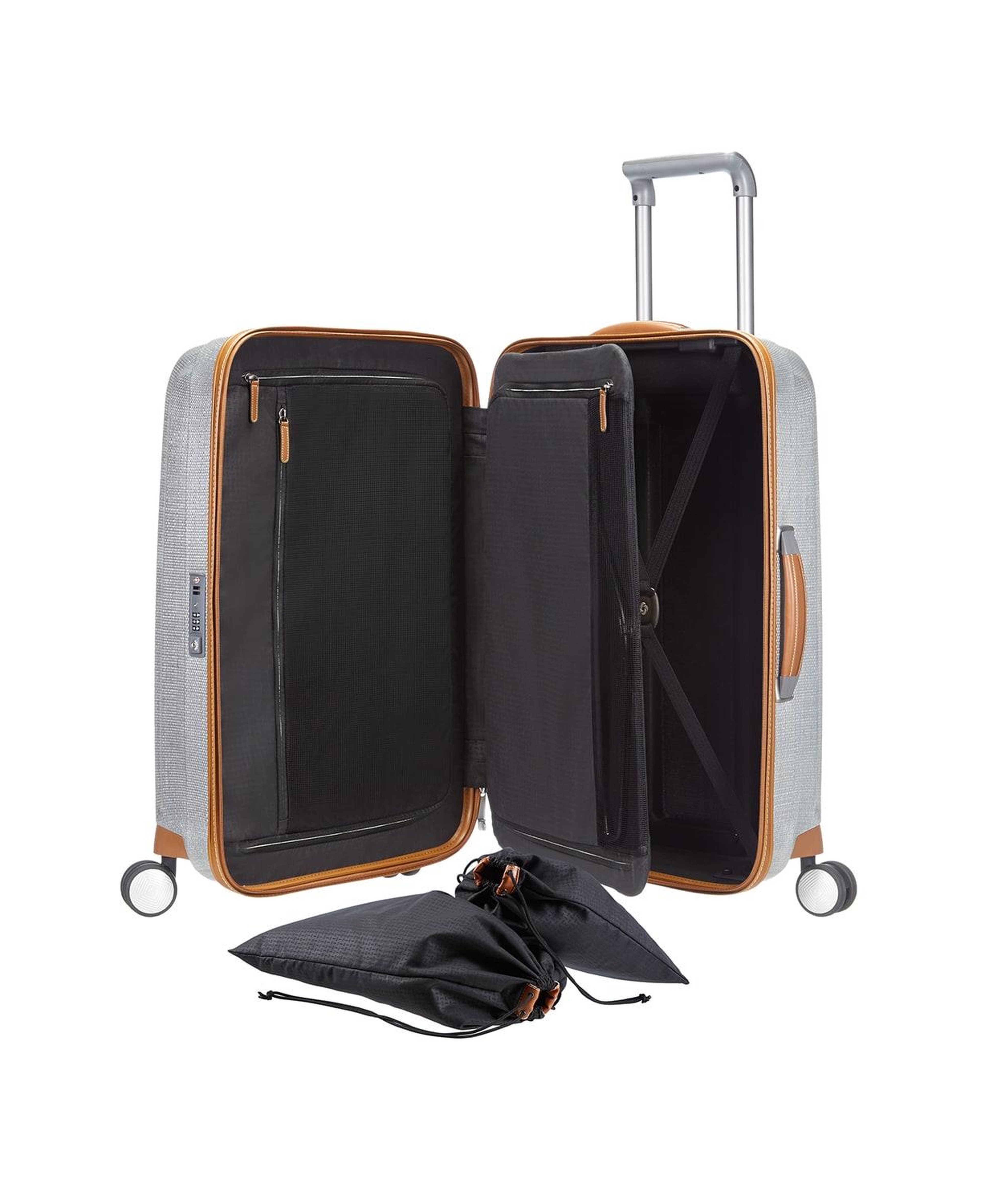 Samsonite Gri Lite-Cube Dlx Spinner - 82/31 Büyük Boy Valiz