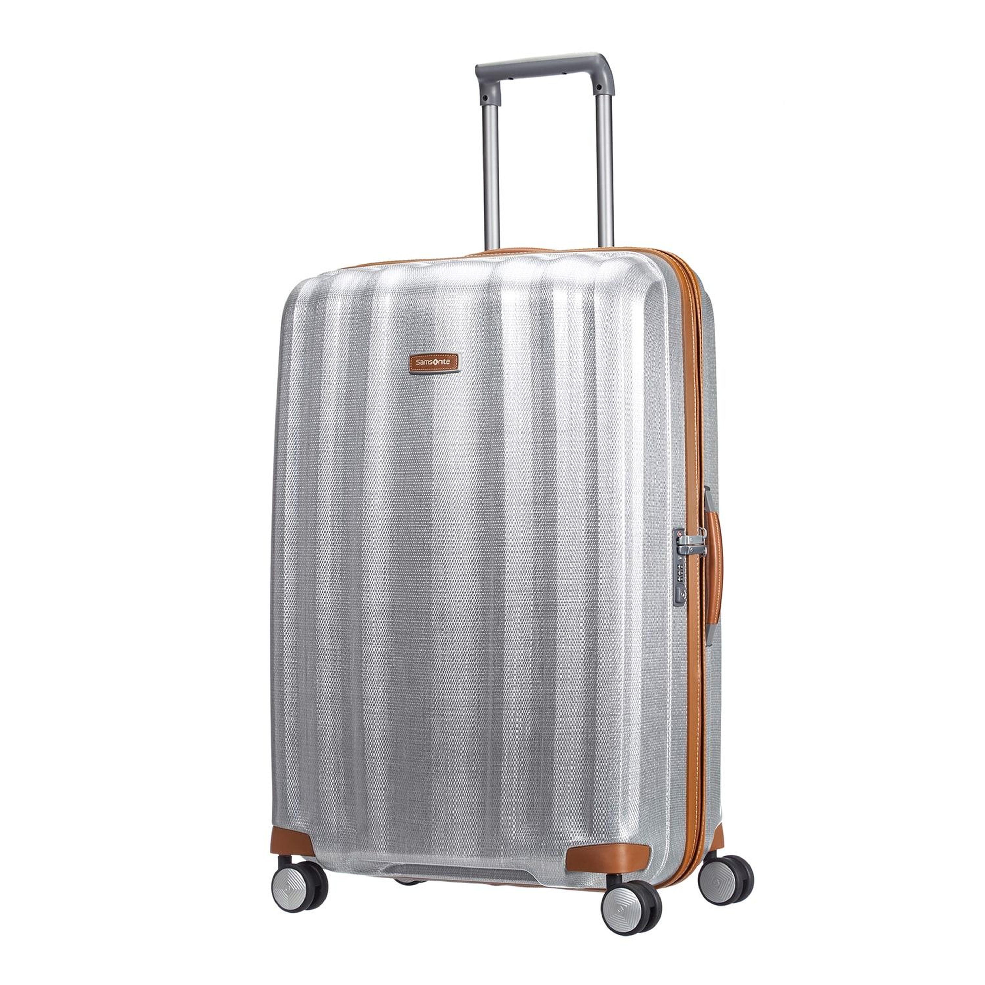 Samsonite Gri Lite-Cube Dlx Spinner - 82/31 Büyük Boy Valiz