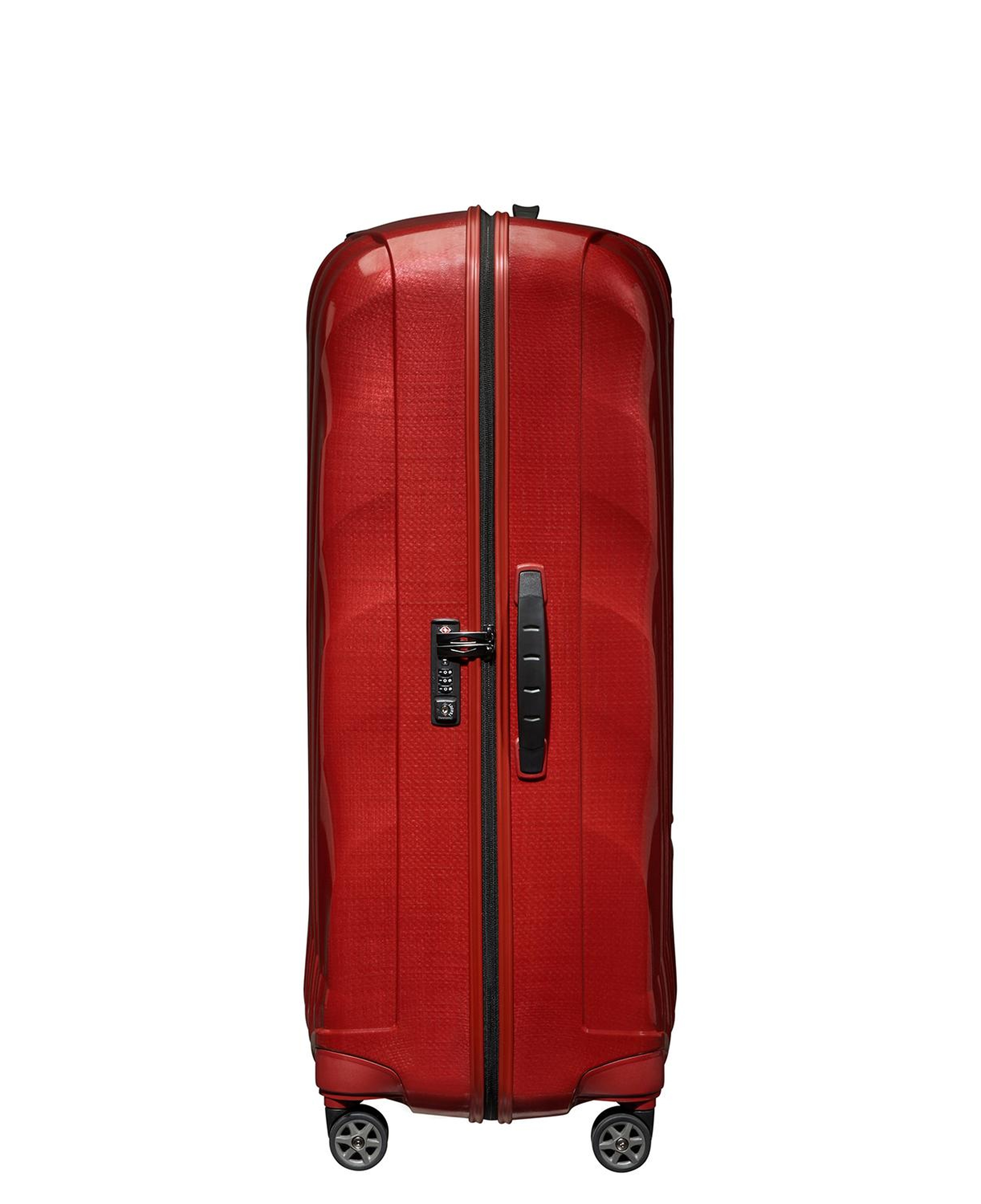 Samsonite Kırmızı C-Lite - Spinner 4 Tekerlekli Jumbo Büyük Boy Valiz 86cm