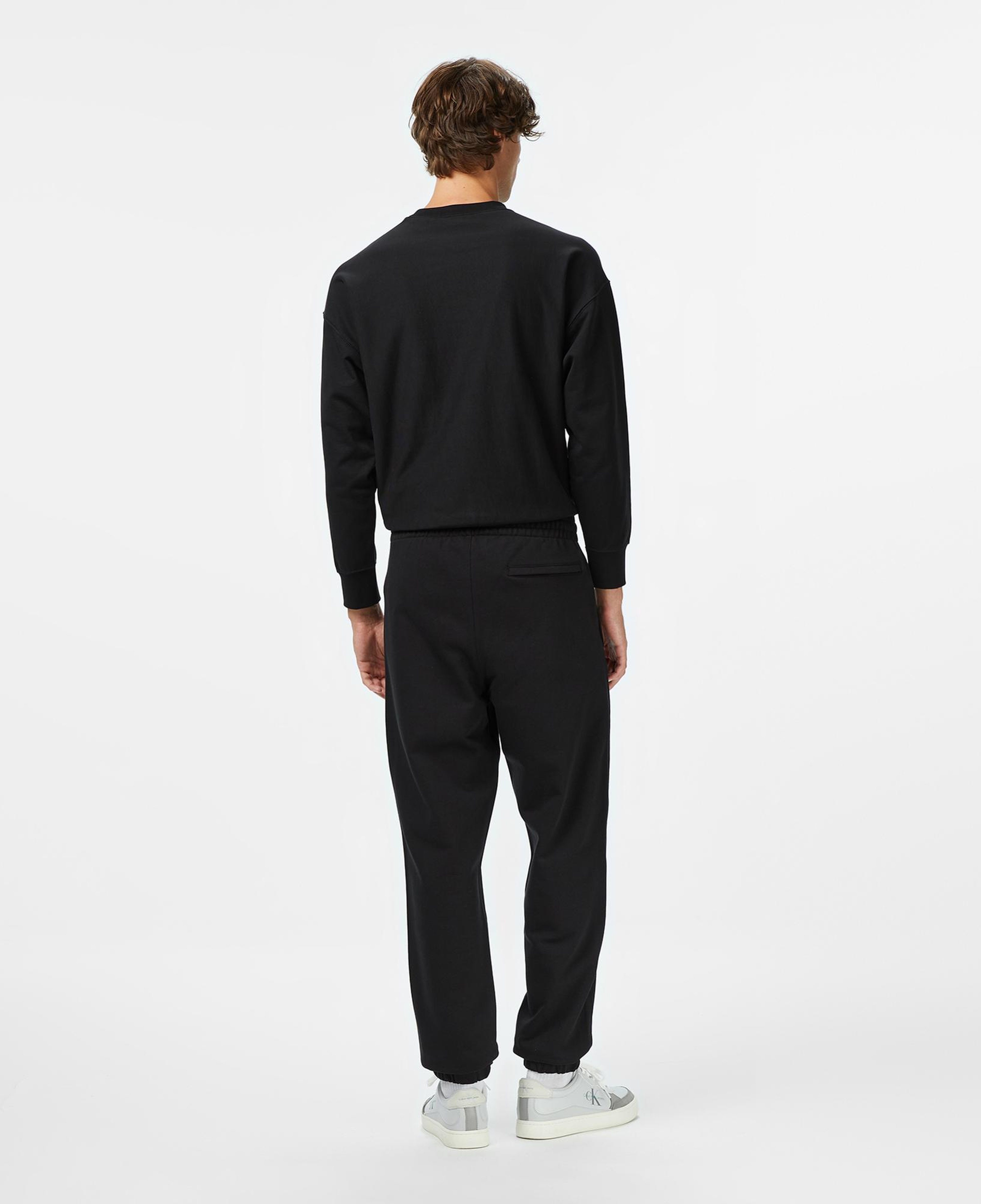 Calvin Klein Terry Graphic Jogger Erkek Siyah Eşofman Altı