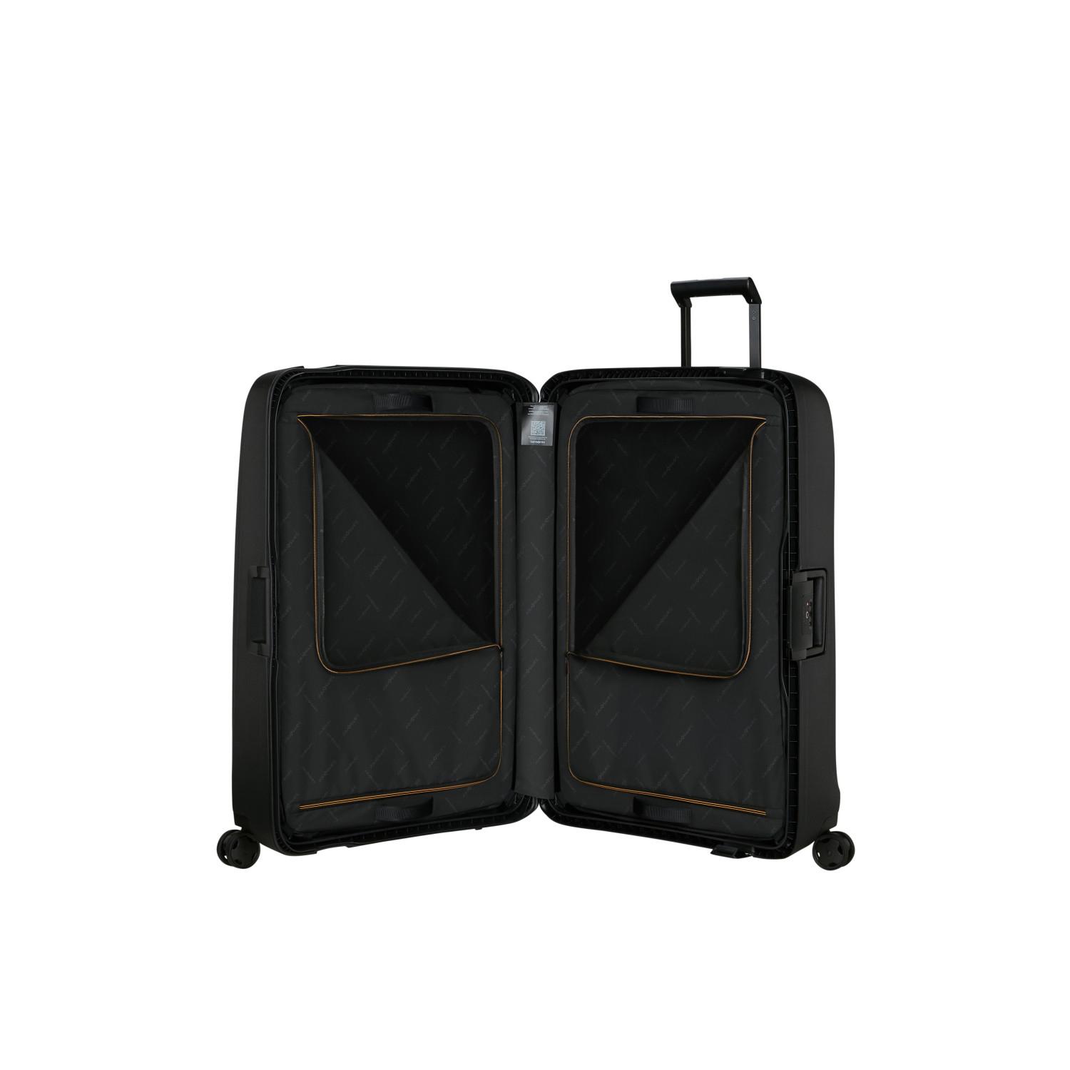 Samsonite Siyah Essens Spinner 81/30 Büyük Boy Valiz