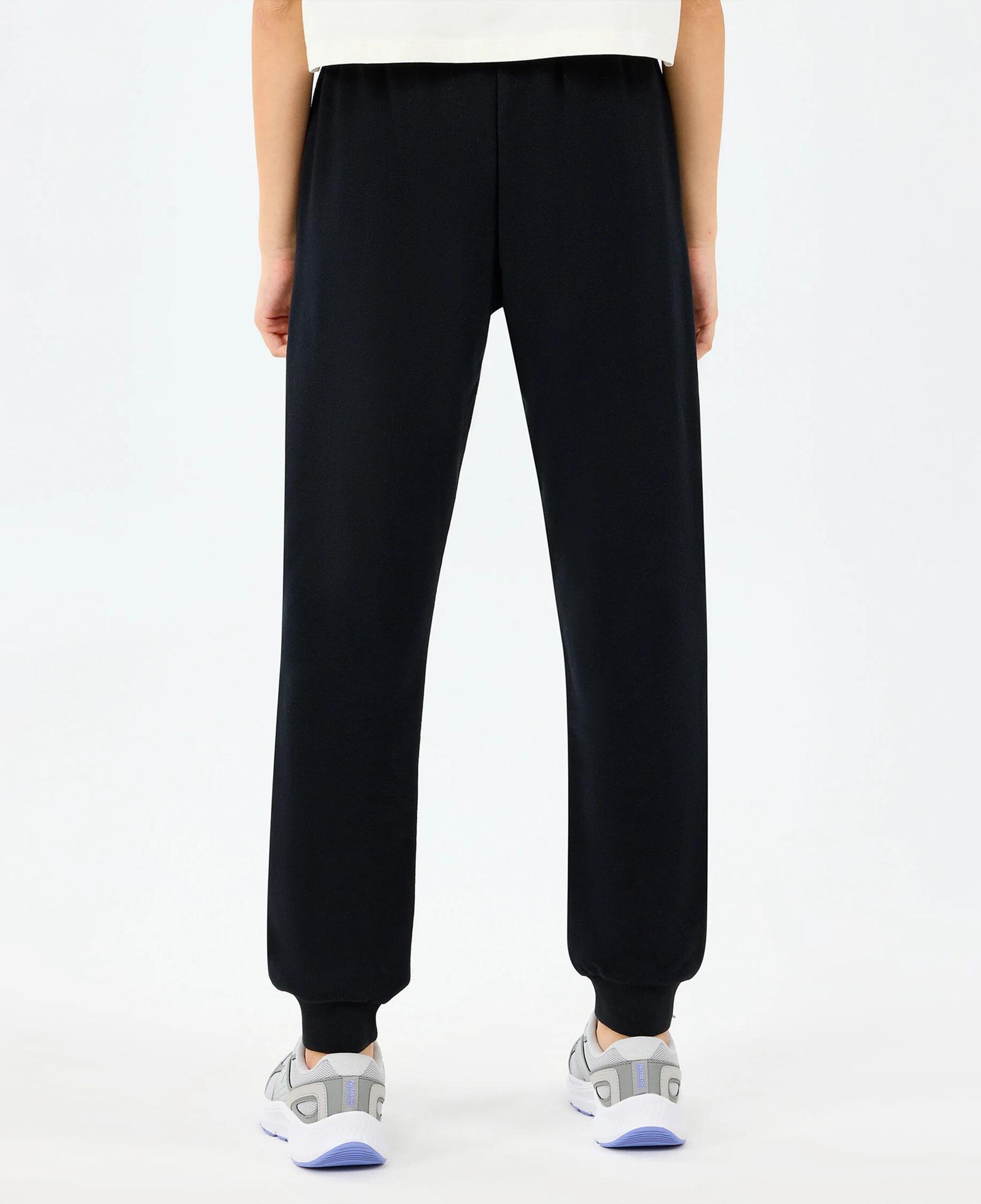 Skechers Lw Fleece Çocuk Siyah Eşofman Altı