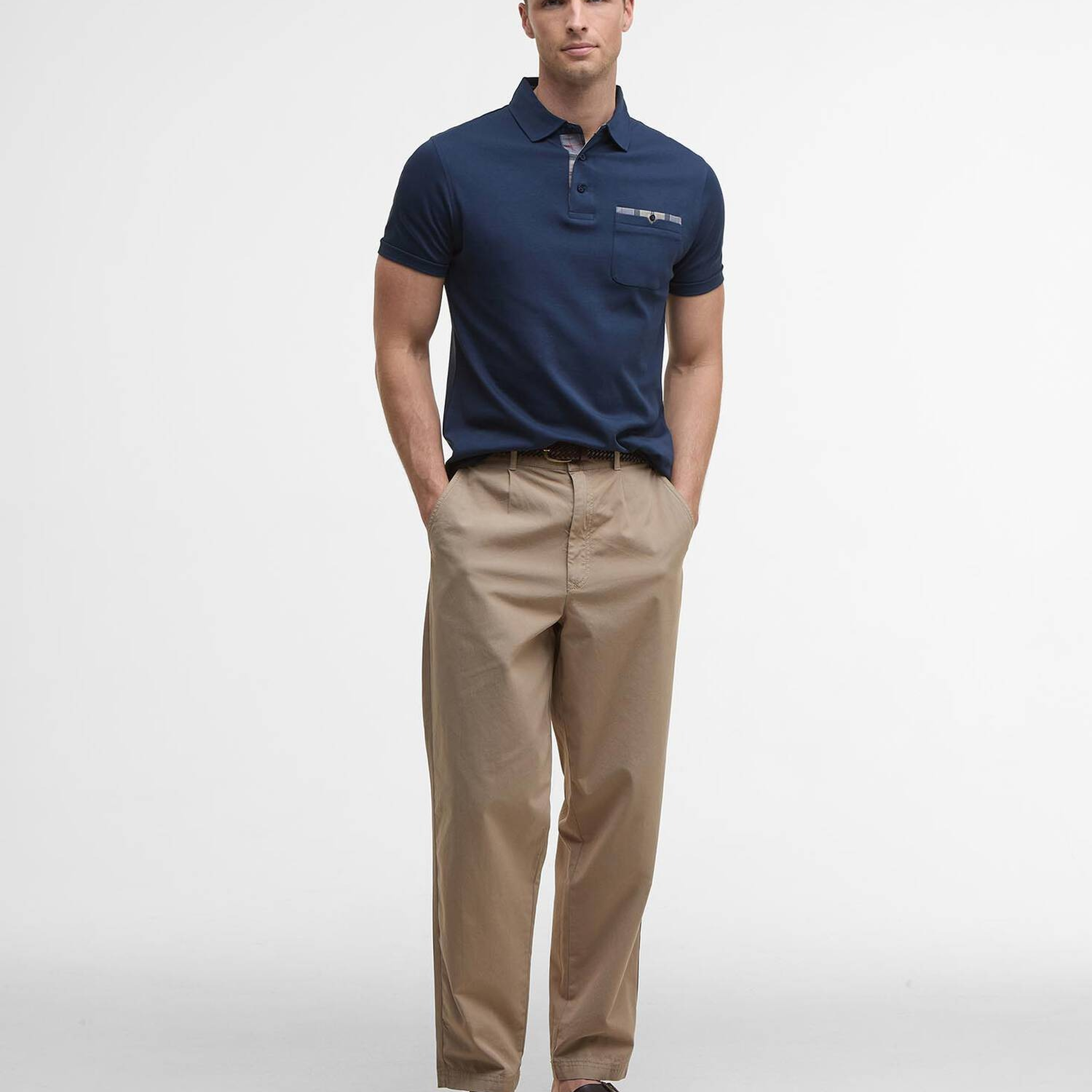 Barbour Premium Corpatch Tailored Polo Yaka