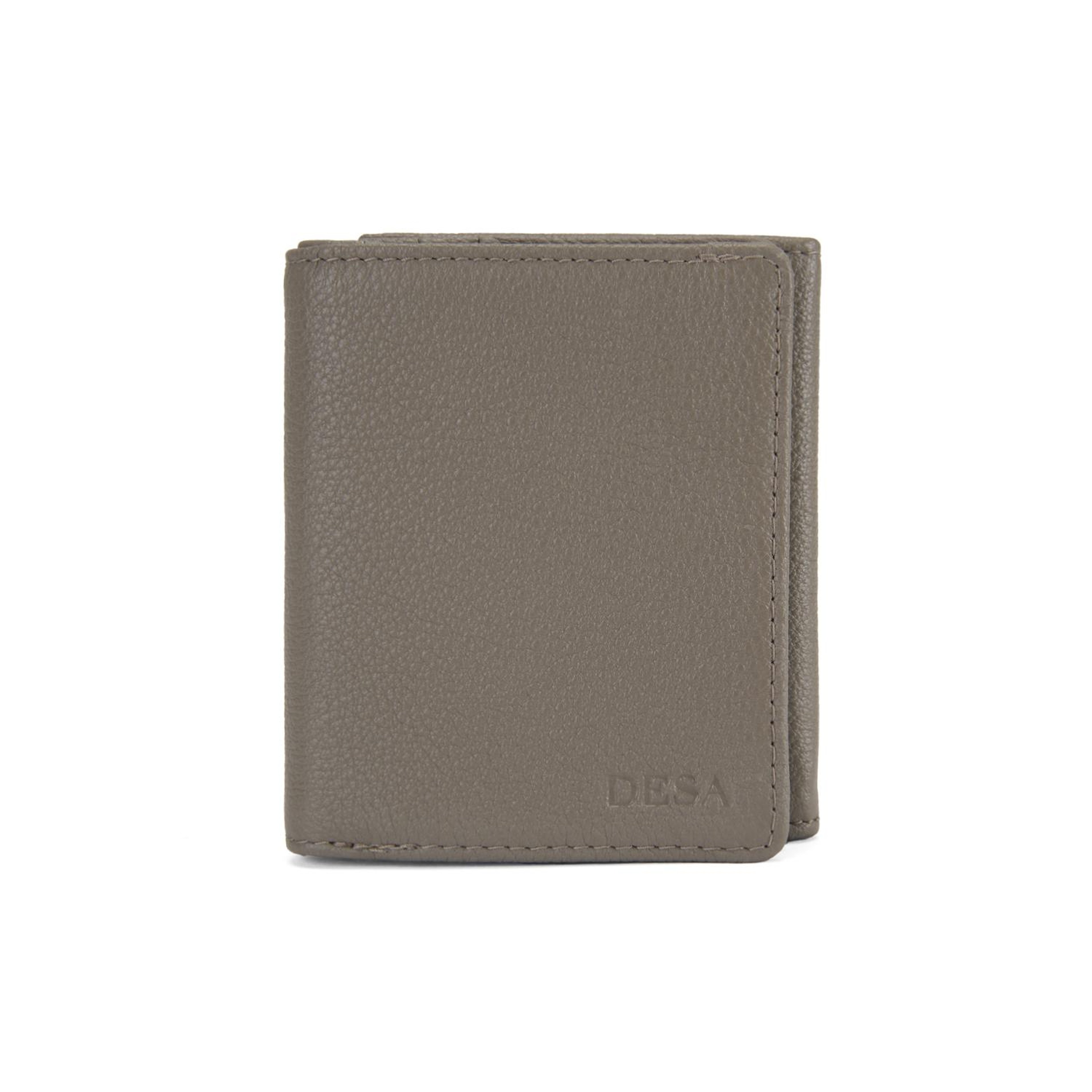 Milan Gri Kadın Deri Cüzdan