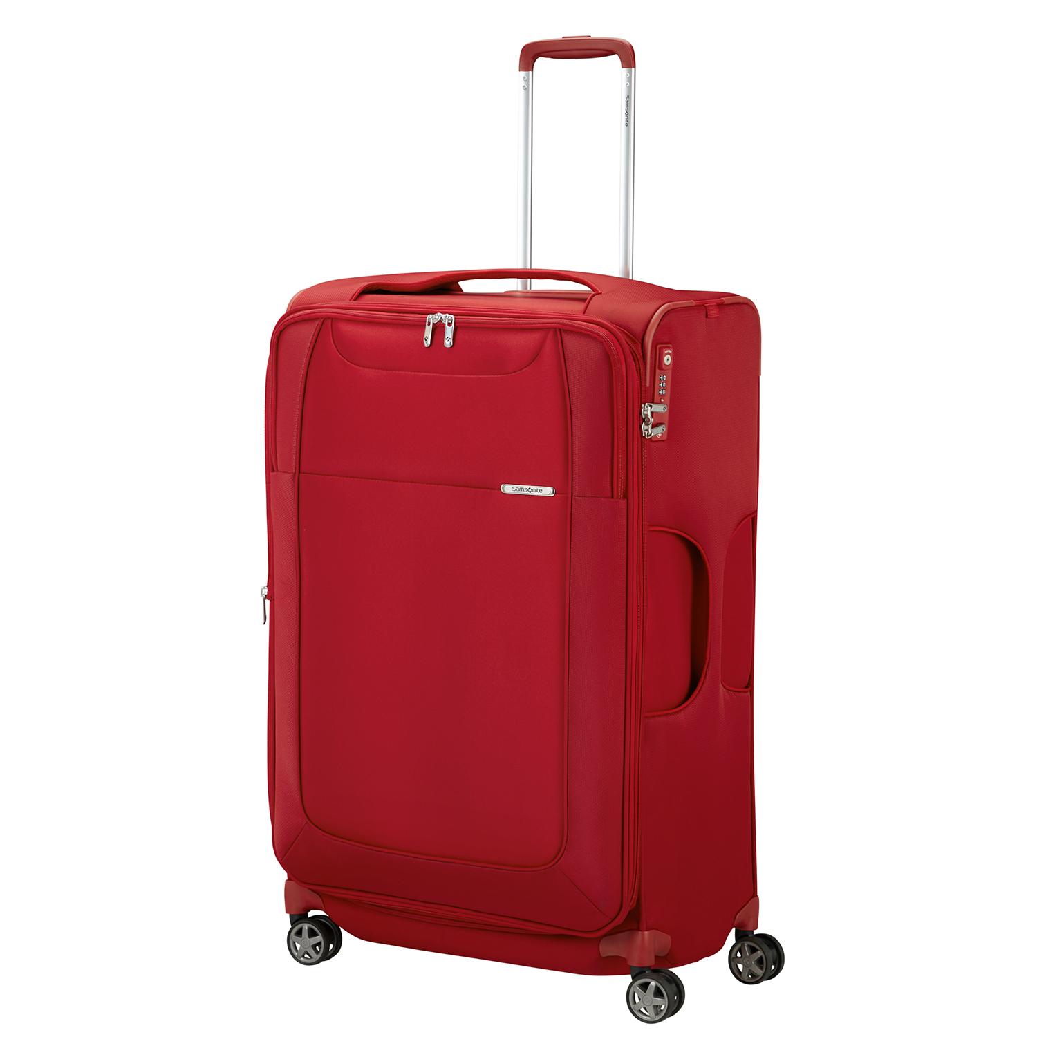Samsonite Kırmızı Spinner D'lite - Körüklü 4 Tekerlekli 78 cm Büyük Boy Valiz