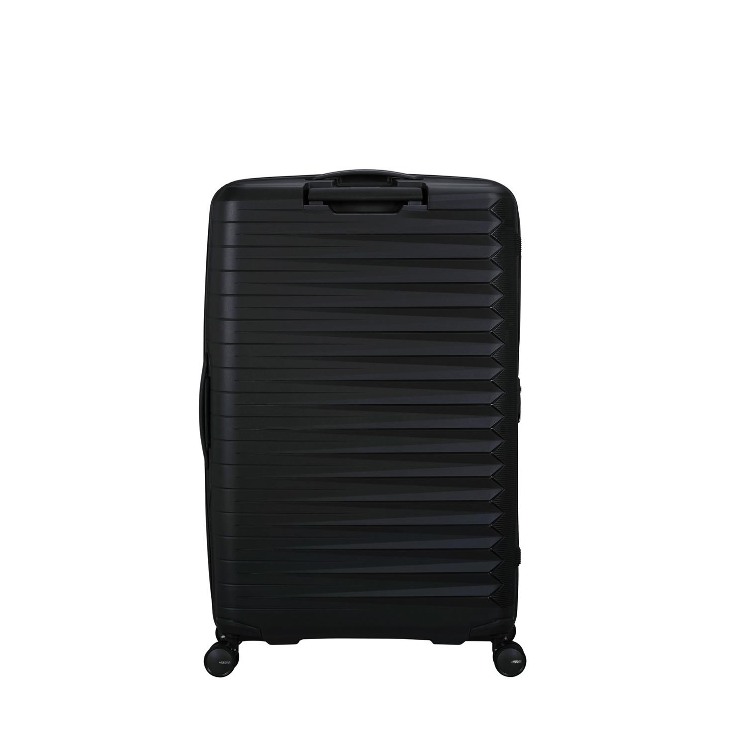 American Tourister Siyah Fastforward Spinner Körüklü 79/29 Büyük Boy Valiz