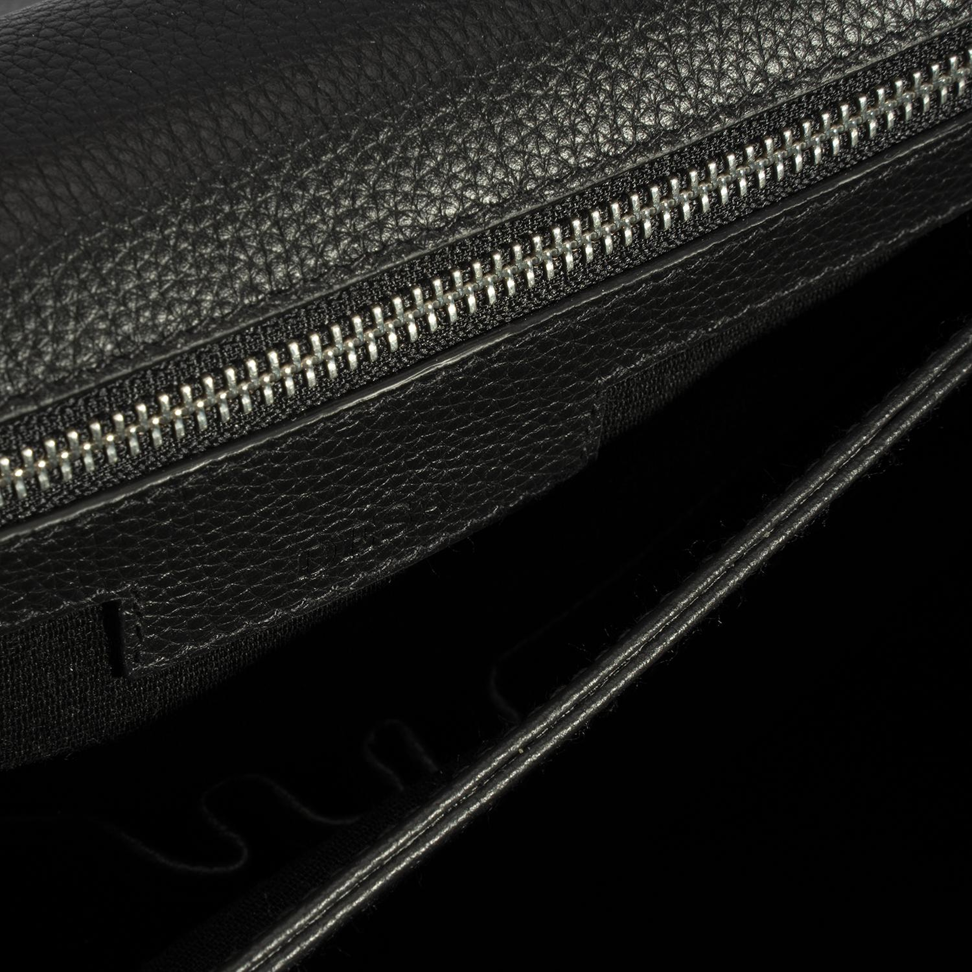 Erkek Siyah Deri Evrak Çantası