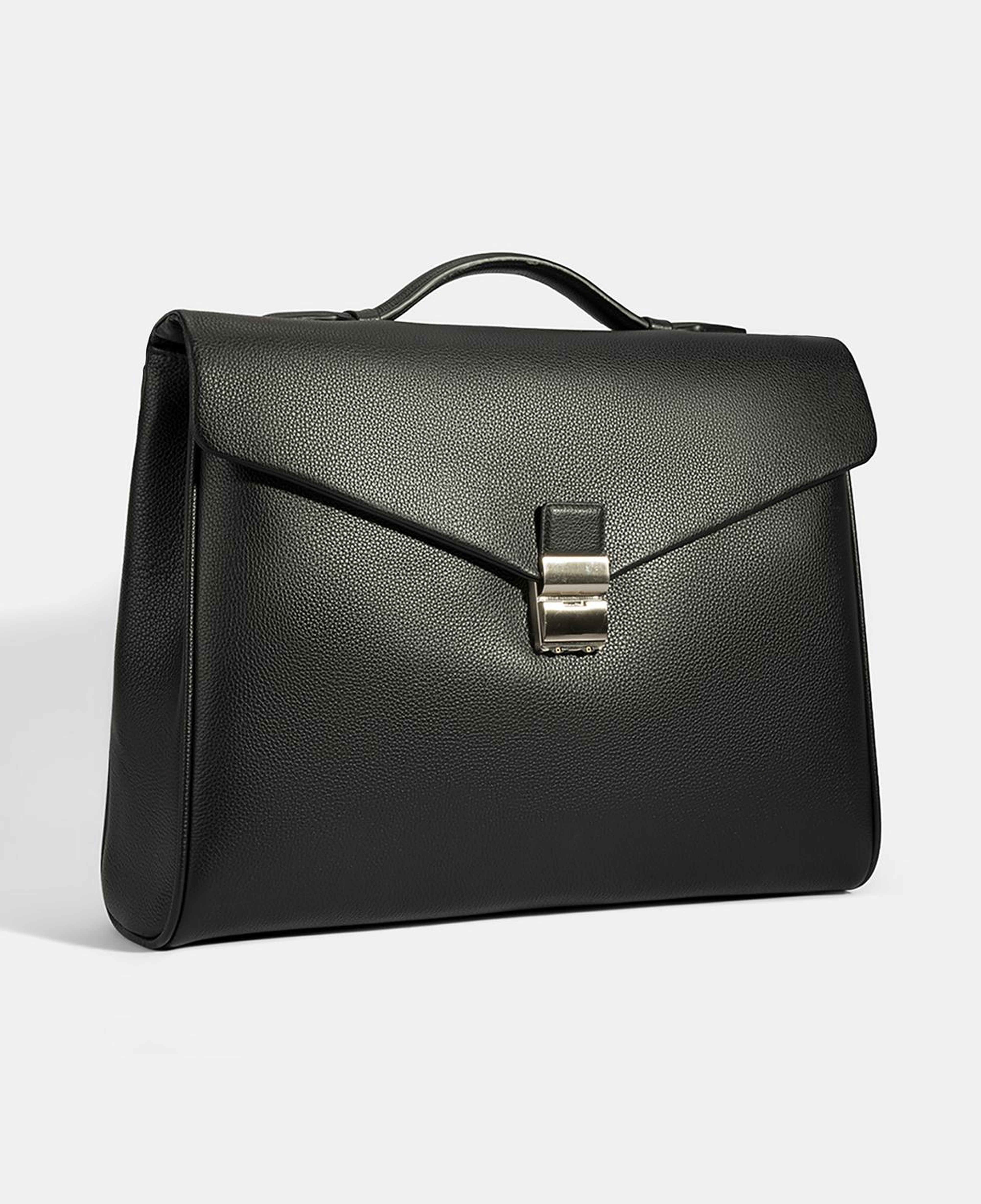 Erkek Siyah Deri Evrak Çantası