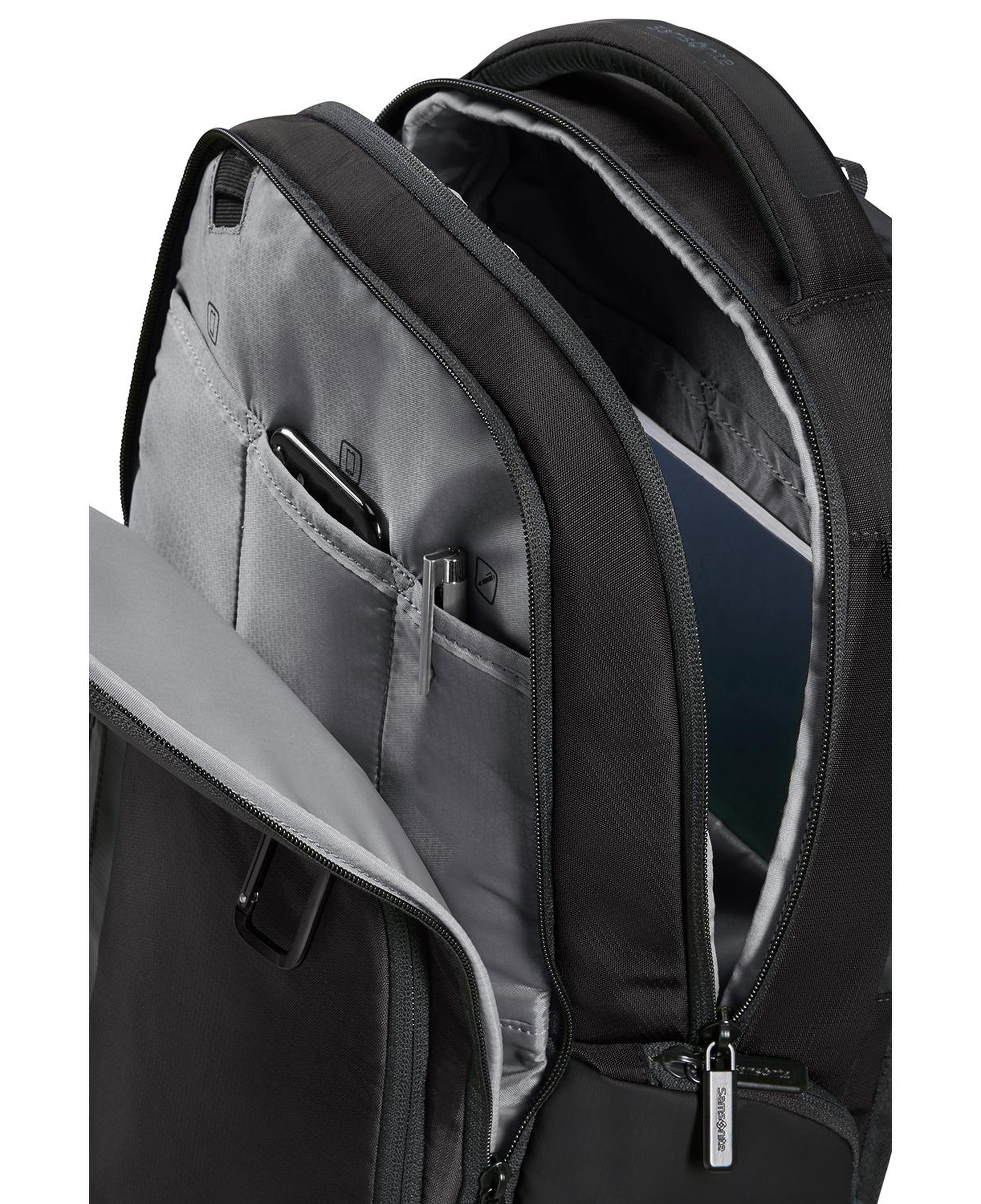 Samsonite Siyah Biz2go - Laptop Sırt Çantası 14.1"