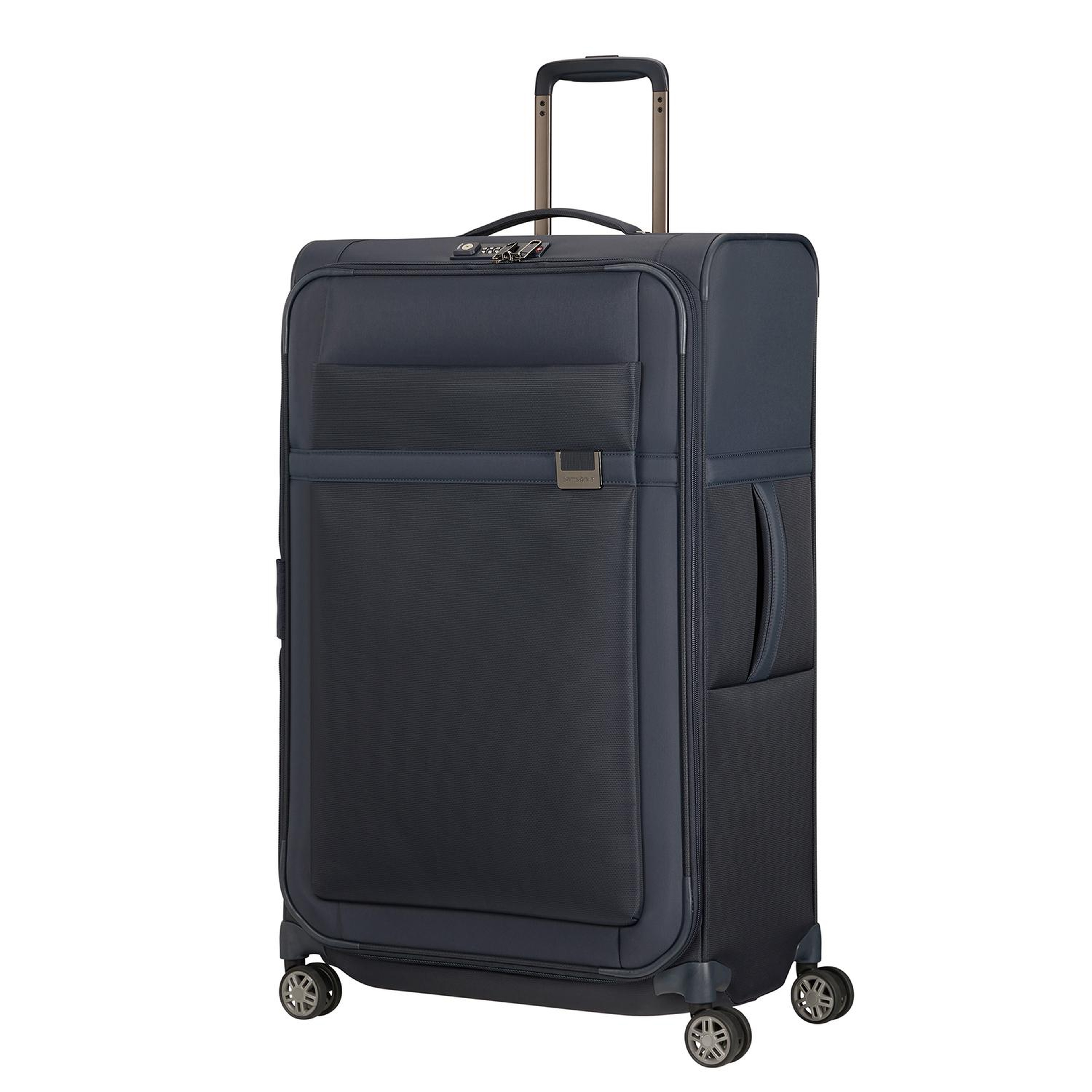 Samsonite Lacivert Aırea - 4 Tekerlekli Spinner Körüklü Büyük Boy Valiz 78 Cm