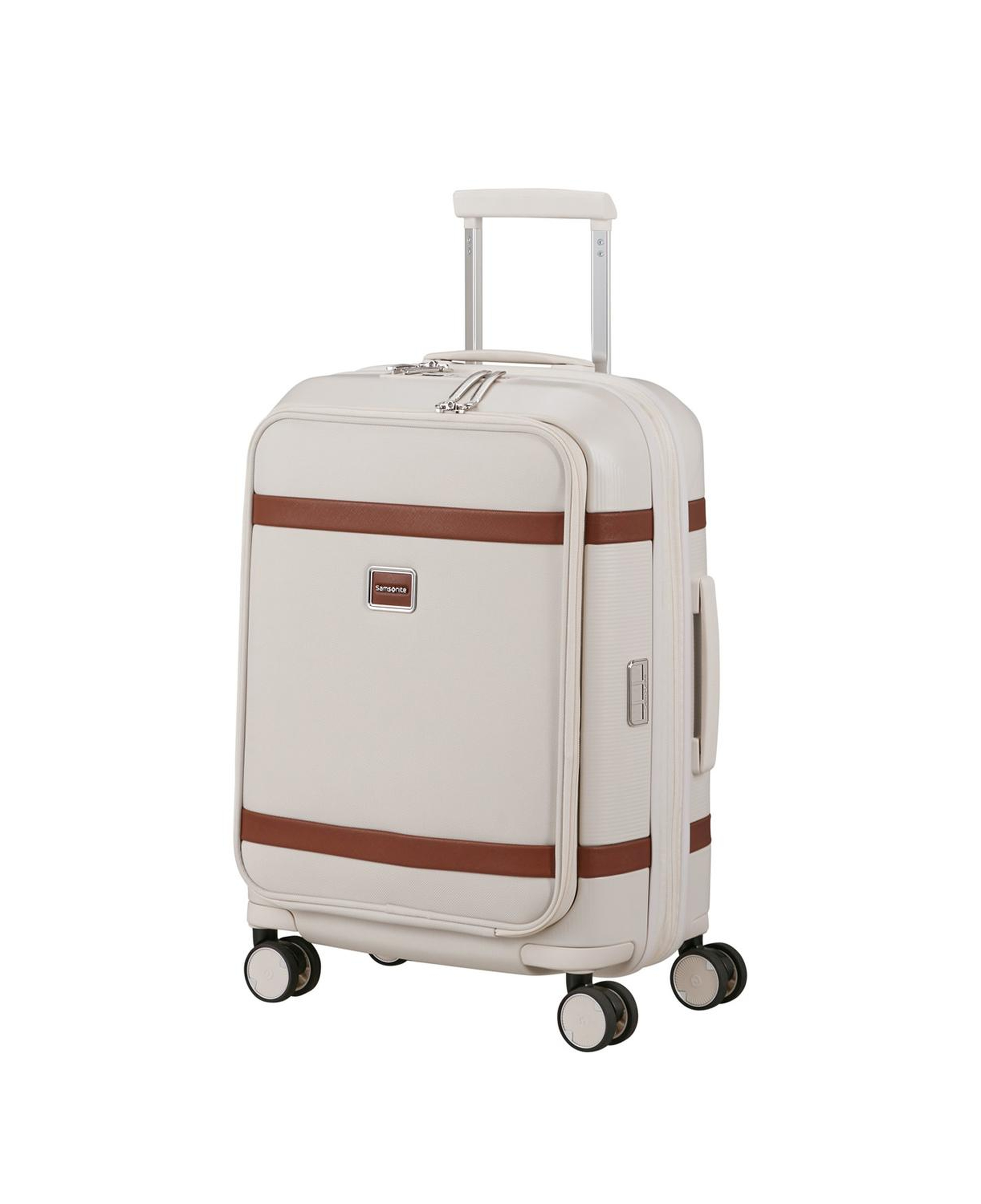Samsonite Krem Image Spinner Körüklü - 55/20 Kabin Boy Valiz