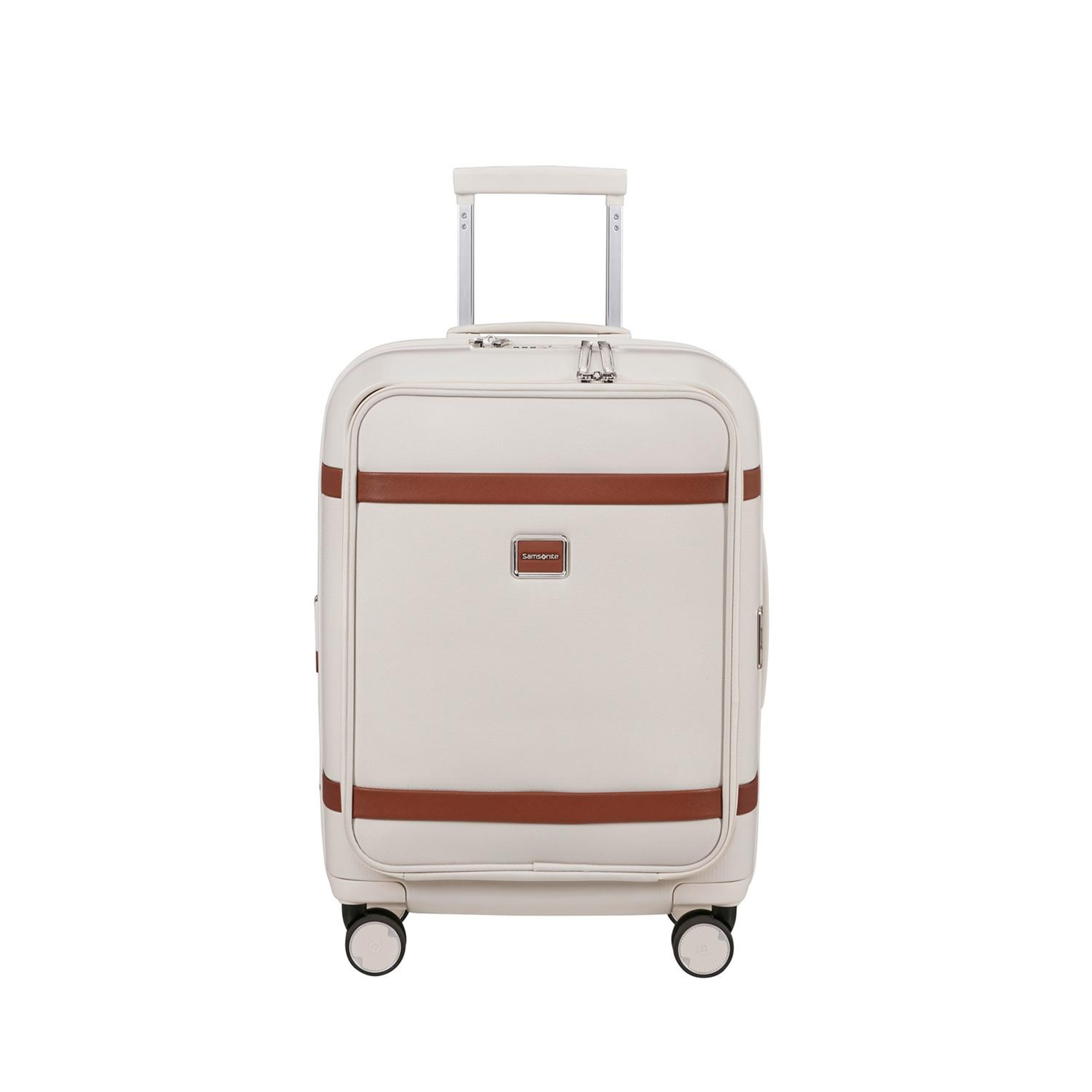 Samsonite Krem Image Spinner Körüklü - 55/20 Kabin Boy Valiz