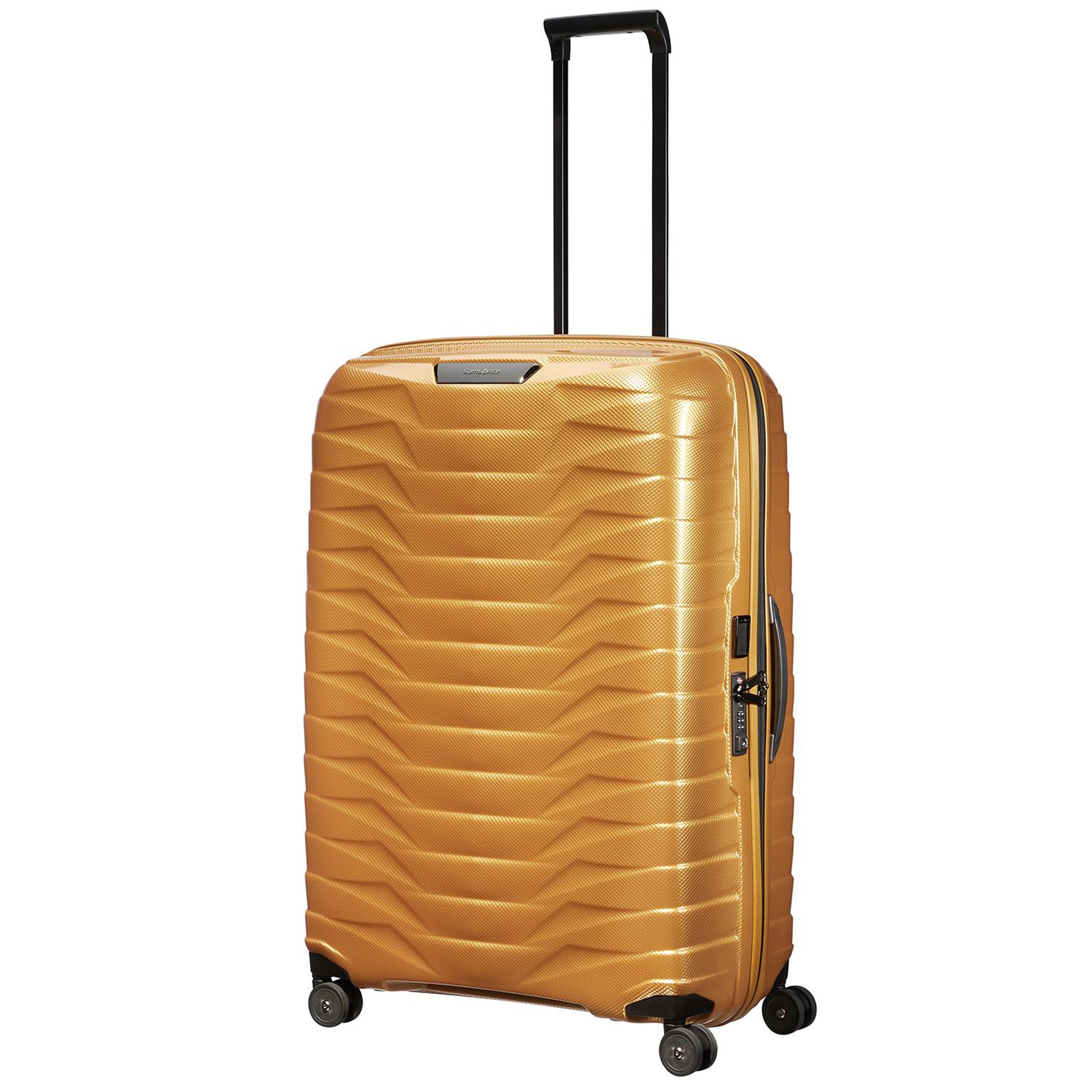 Samsonite Turuncu Proxis - Spinner Sarı 4 Tekerlekli Ekstra Büyük Boy Valiz 81 cm