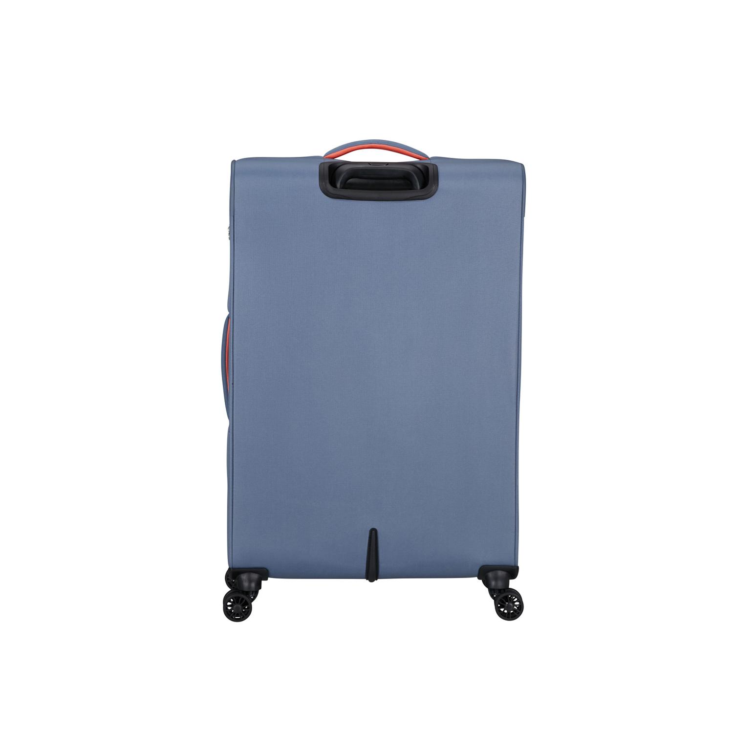 American Tourister Mavi Cloudrider 4 Tekerlekli Büyük Boy Valiz 78 cm