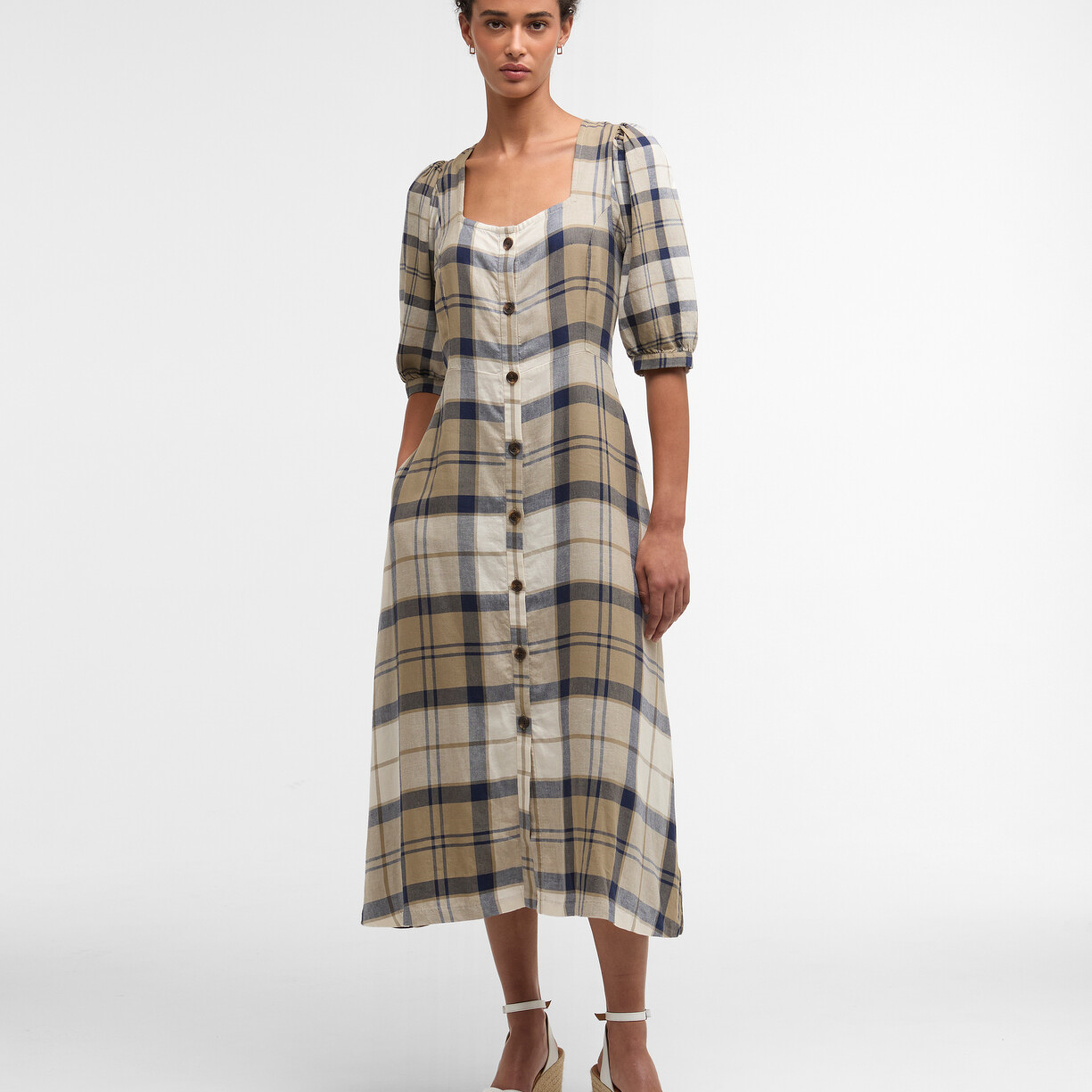 Barbour Ballina Midi Elbise