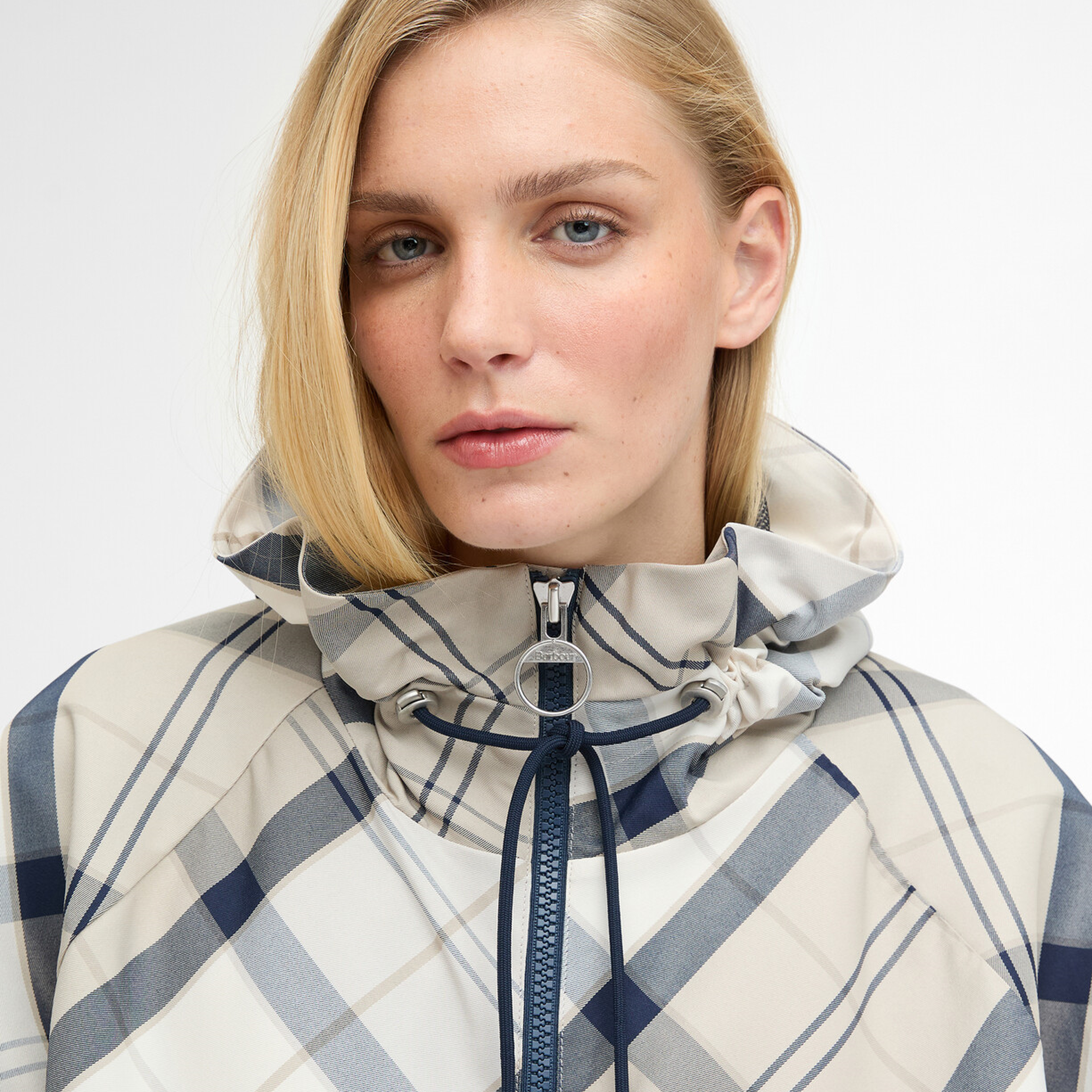 Barbour Kinsale Tartan Showerproof Ceket