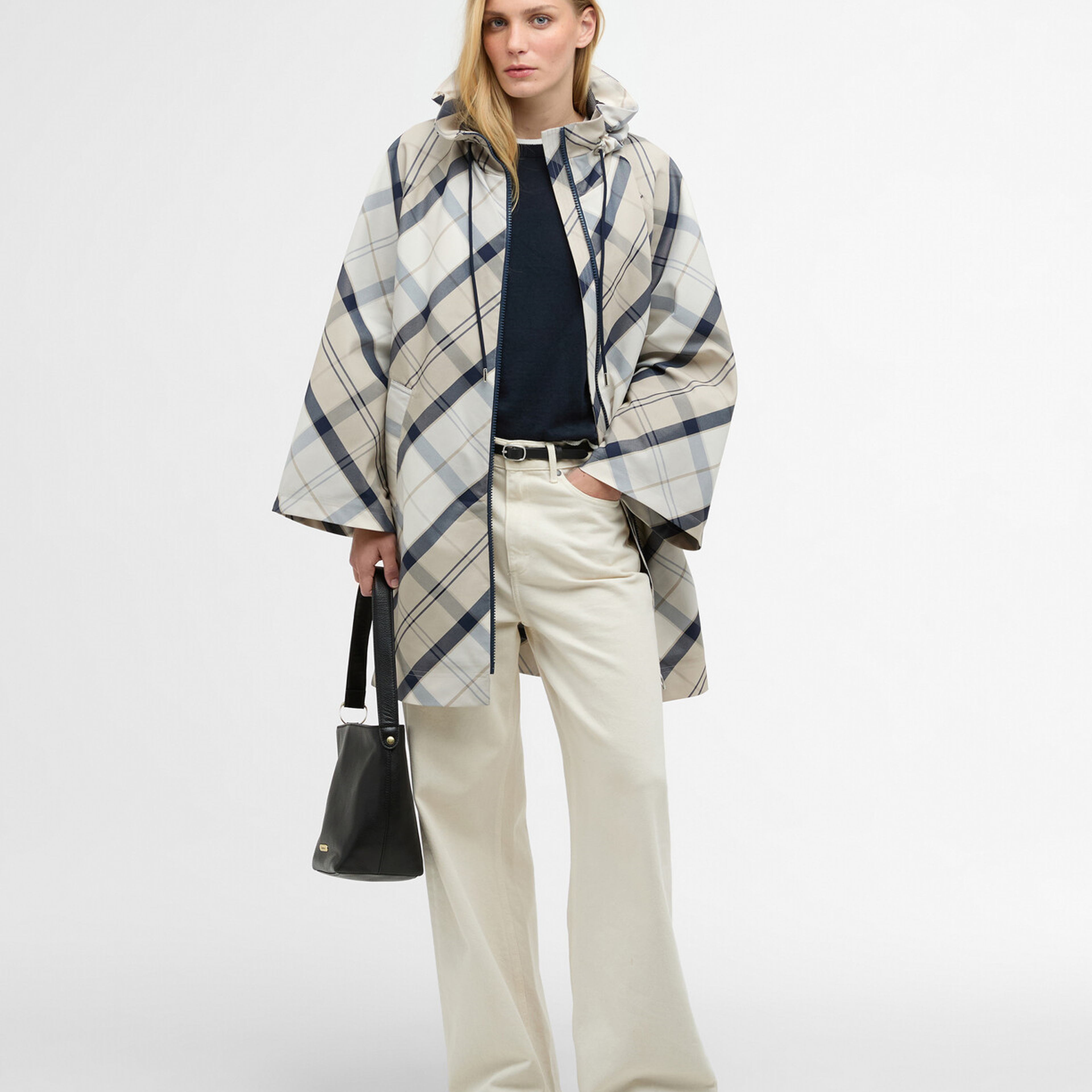 Barbour Kinsale Tartan Showerproof Ceket