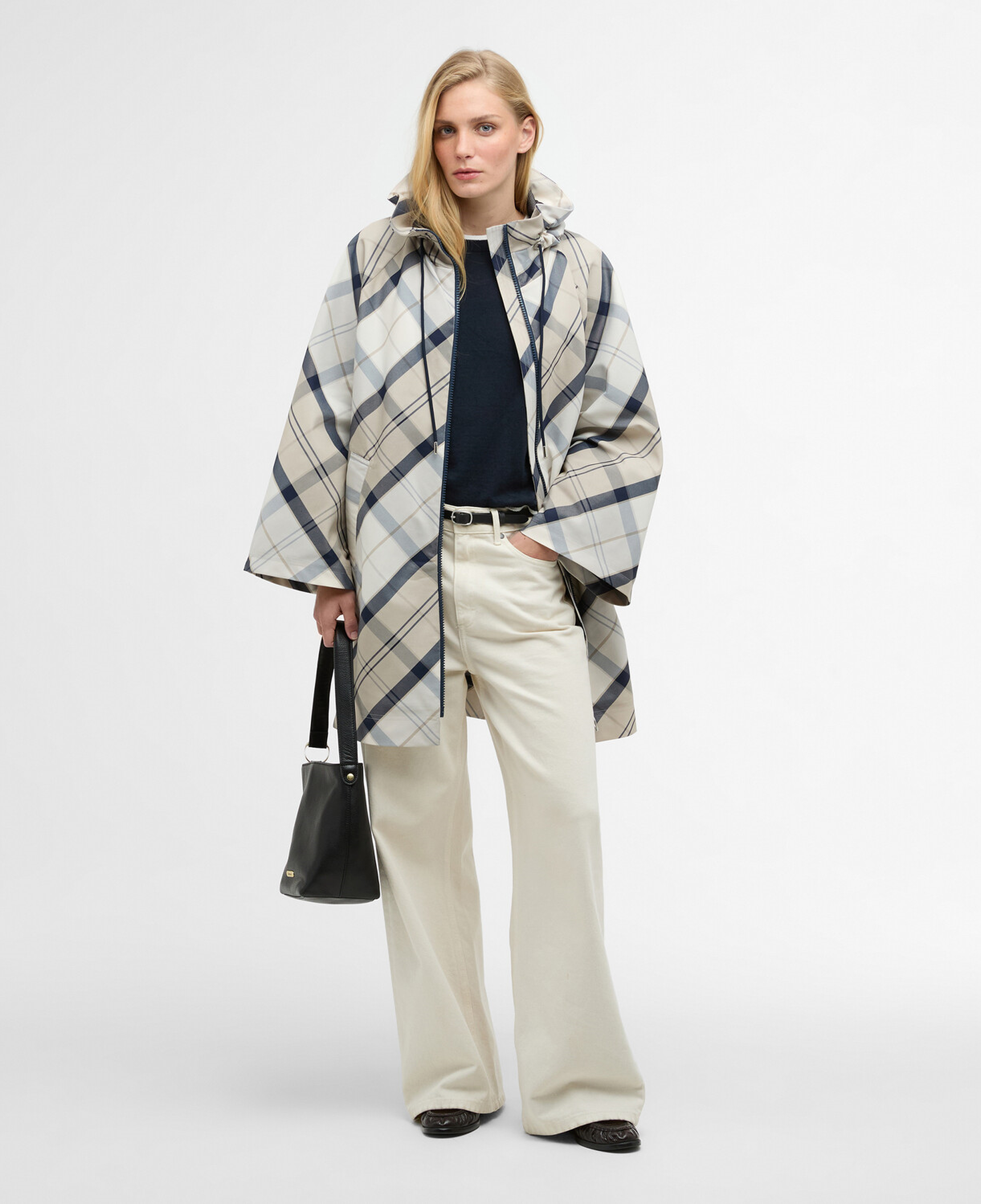 Barbour Kinsale Tartan Showerproof Ceket