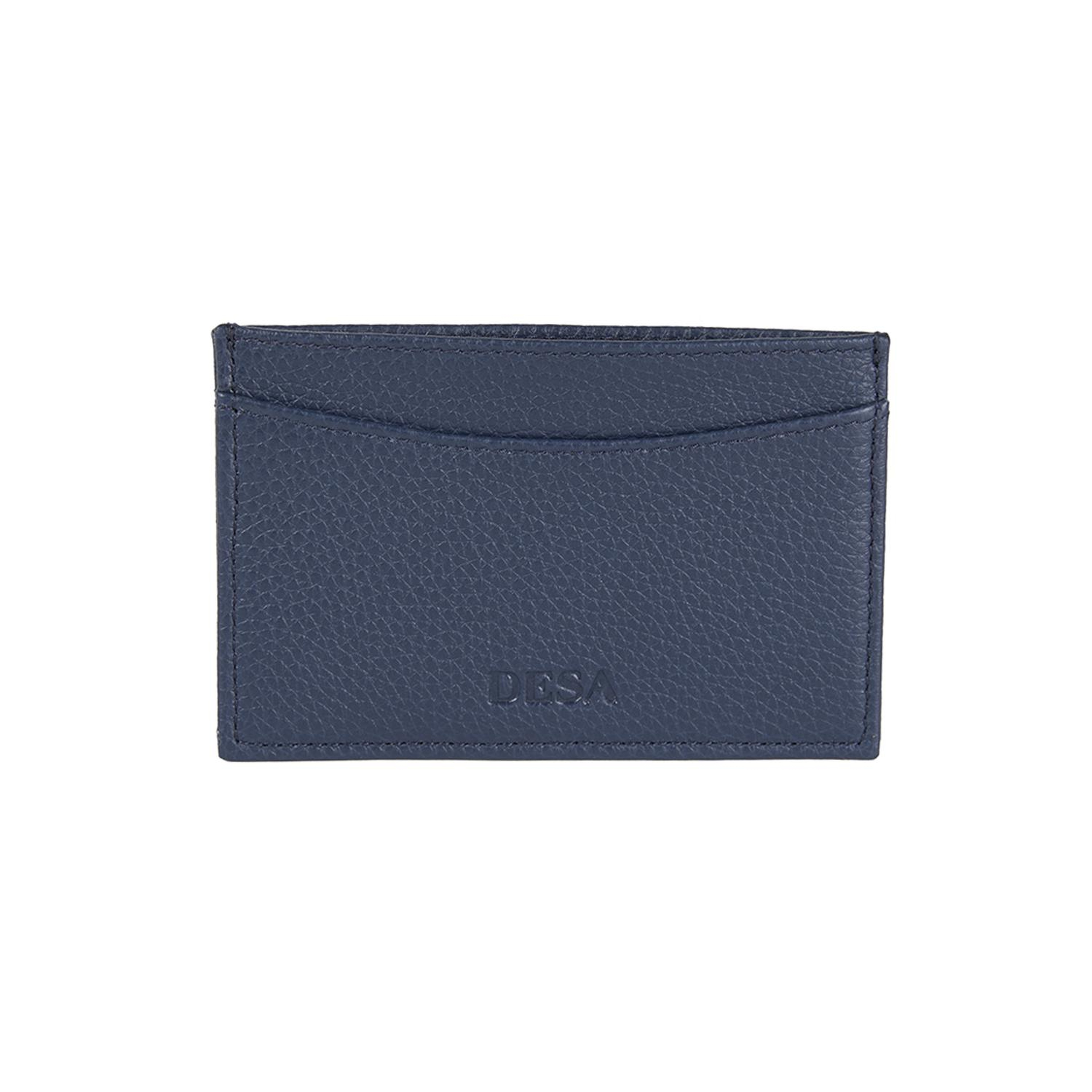 Dukinea Lacivert Kadın Kroko Baskılı Deri Kartlık