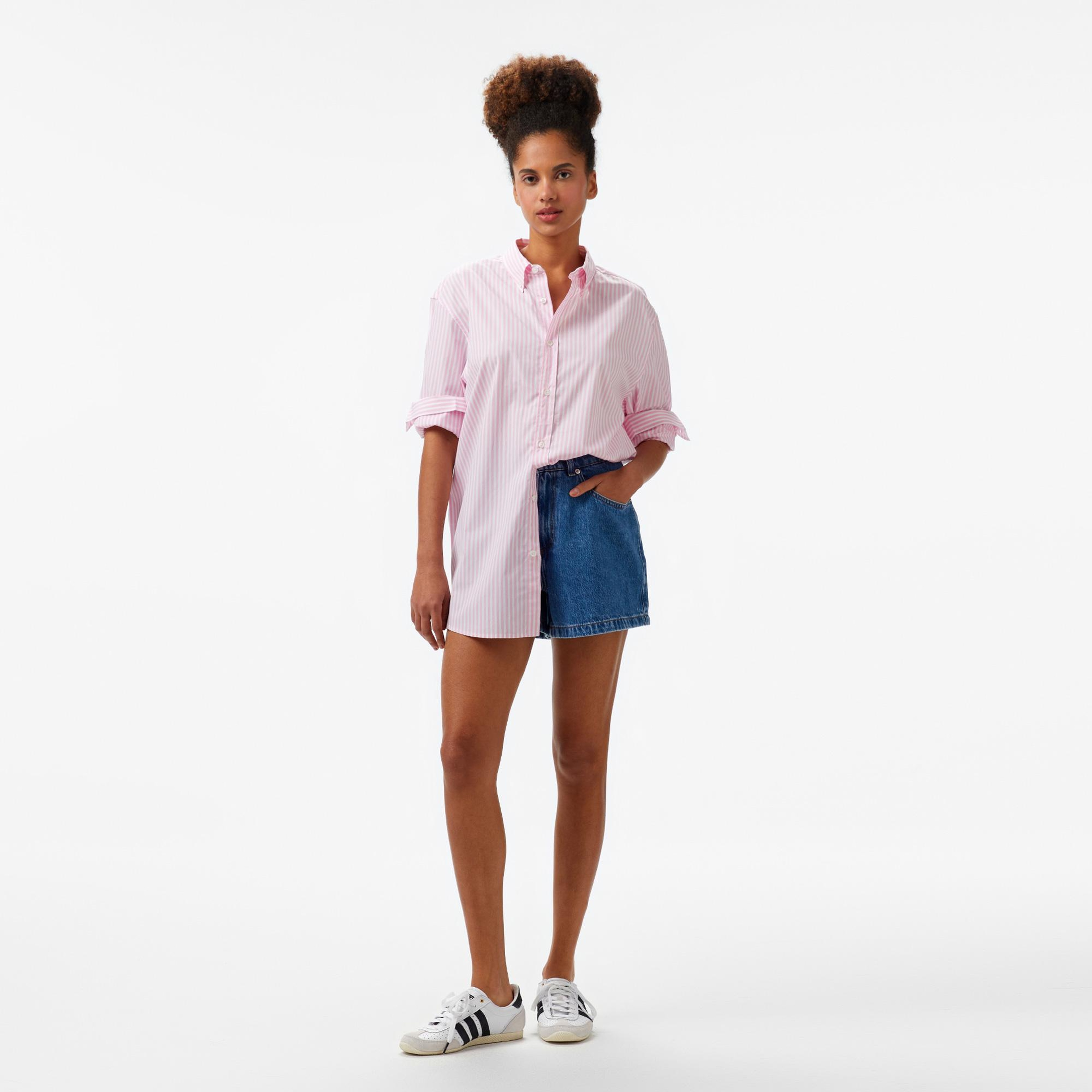 Les Benjamins Unisex Pembe Gömlek