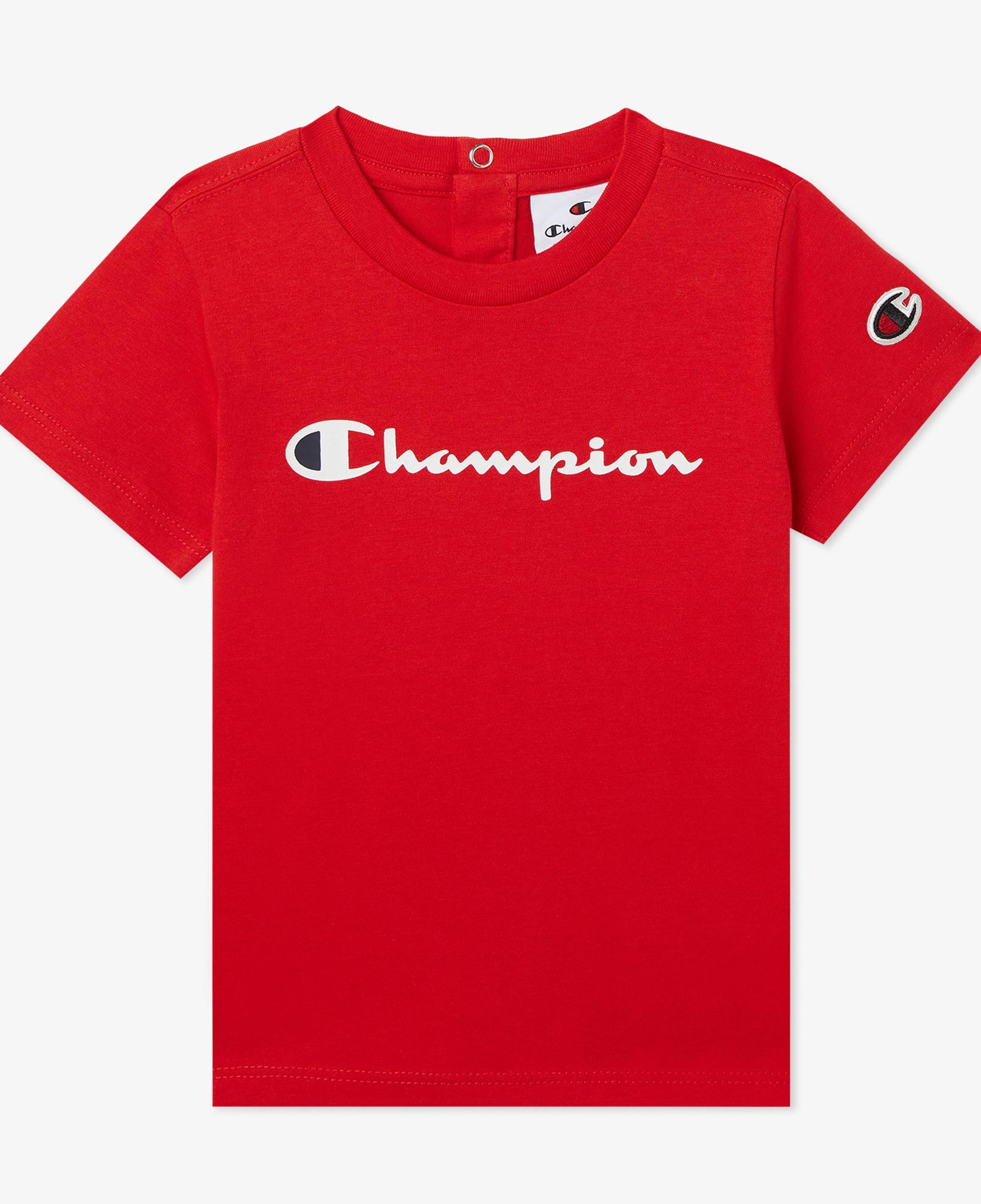 Champion Çocuk Kırmızı/Lacivert Şort Takımı