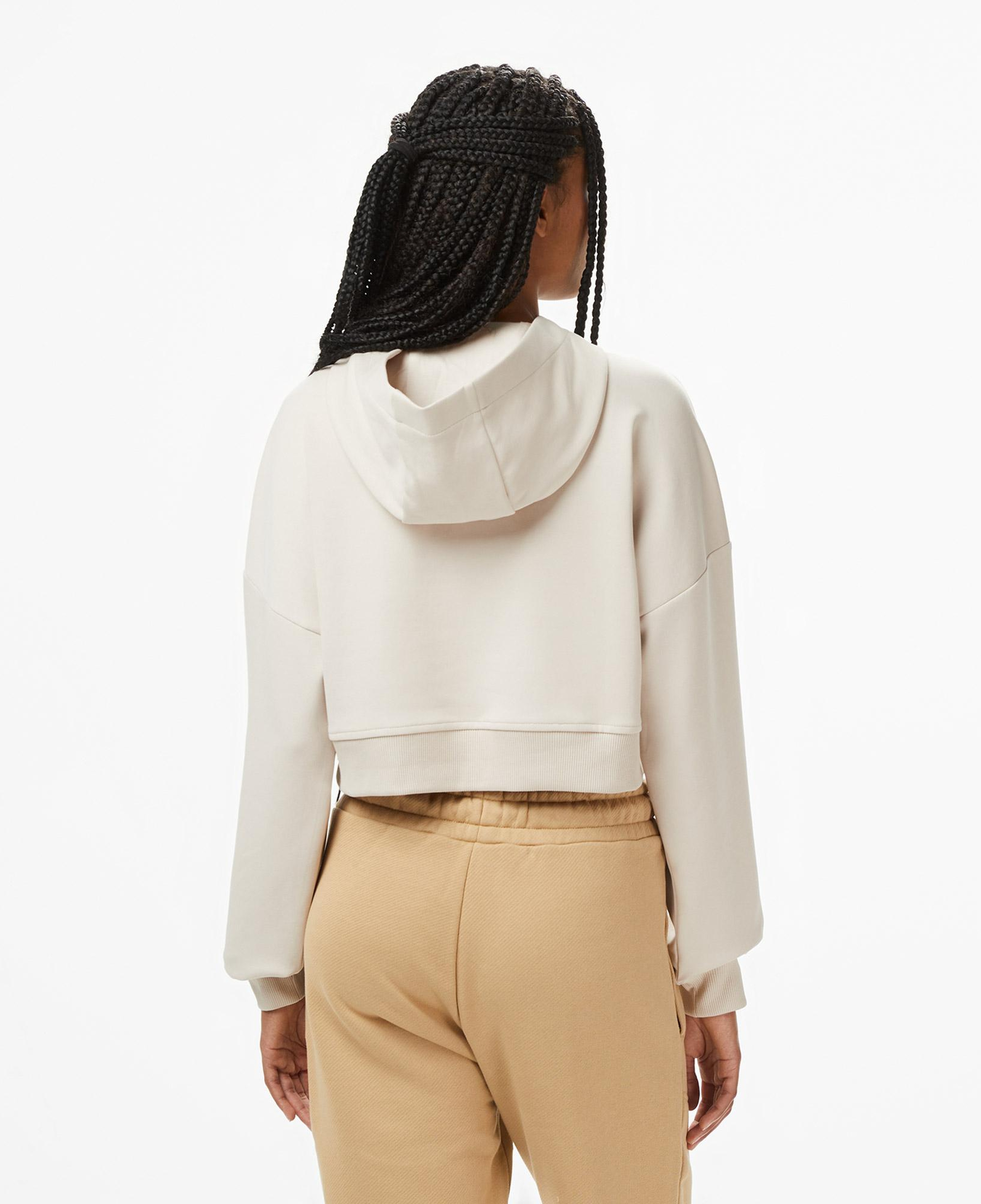 UNITED4 Kadın Gri Kapüşonlu Sweatshirt