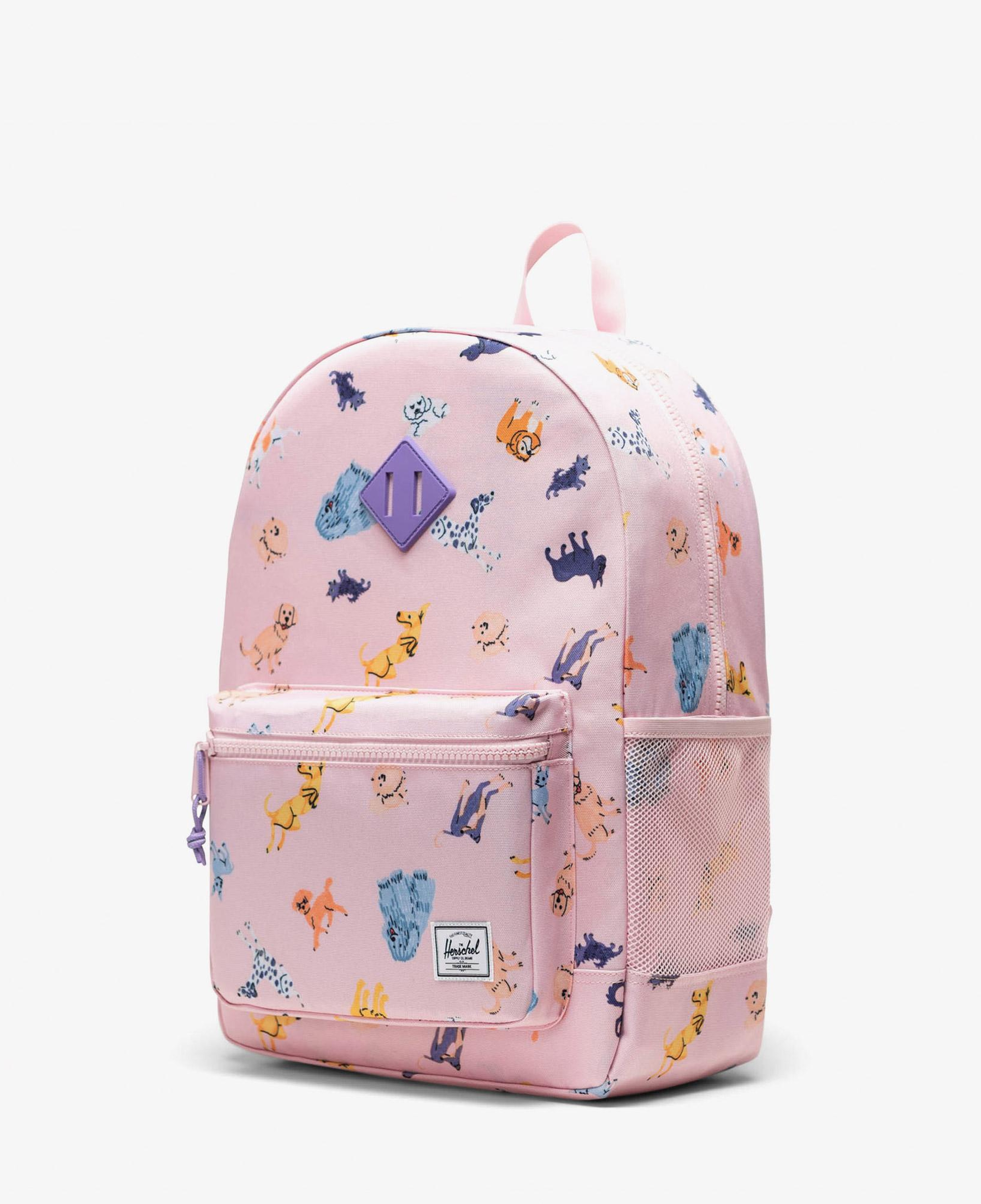 Herschel Heritage Printed Dog Çocuk Pembe Sırt Çantası