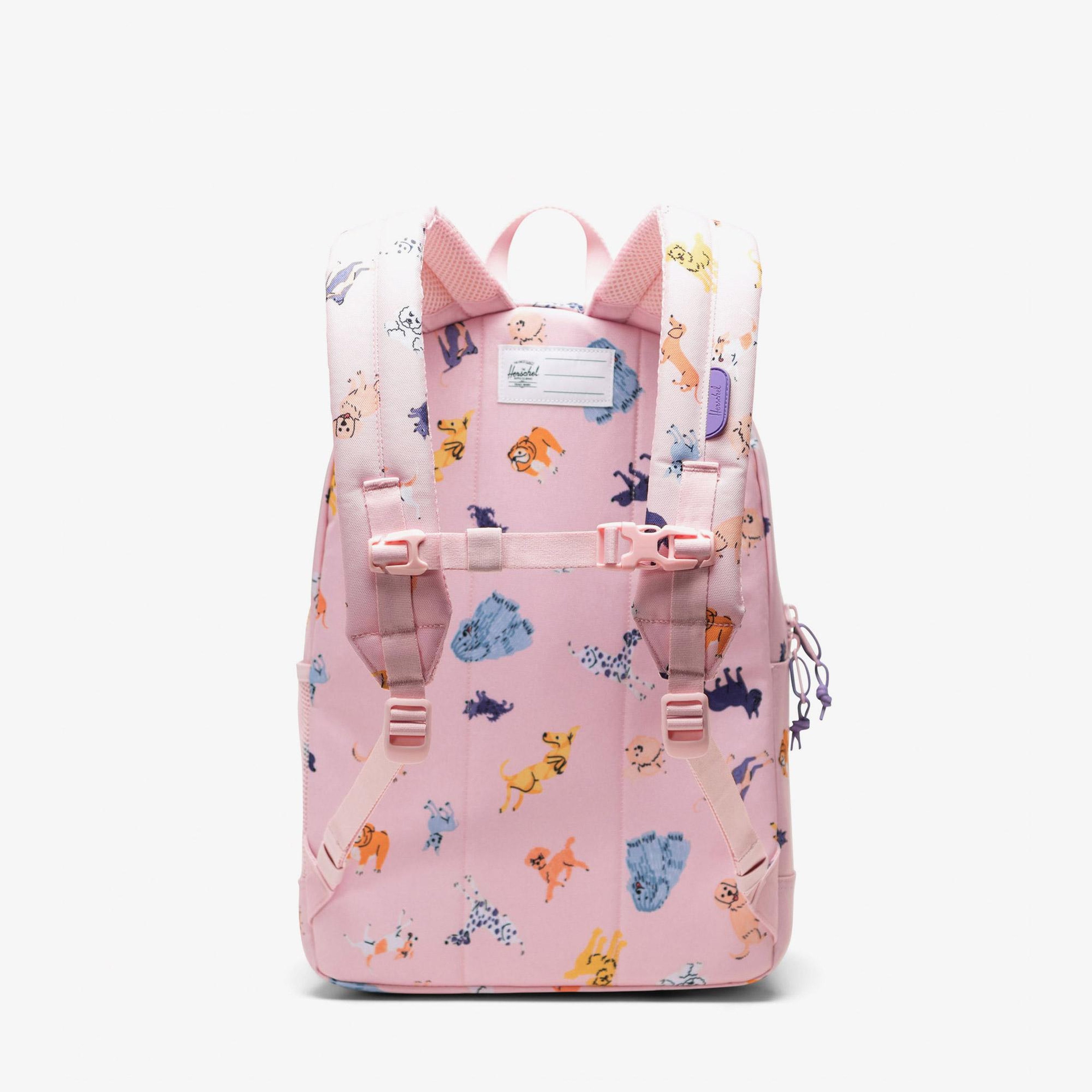 Herschel Heritage Printed Dog Çocuk Pembe Sırt Çantası