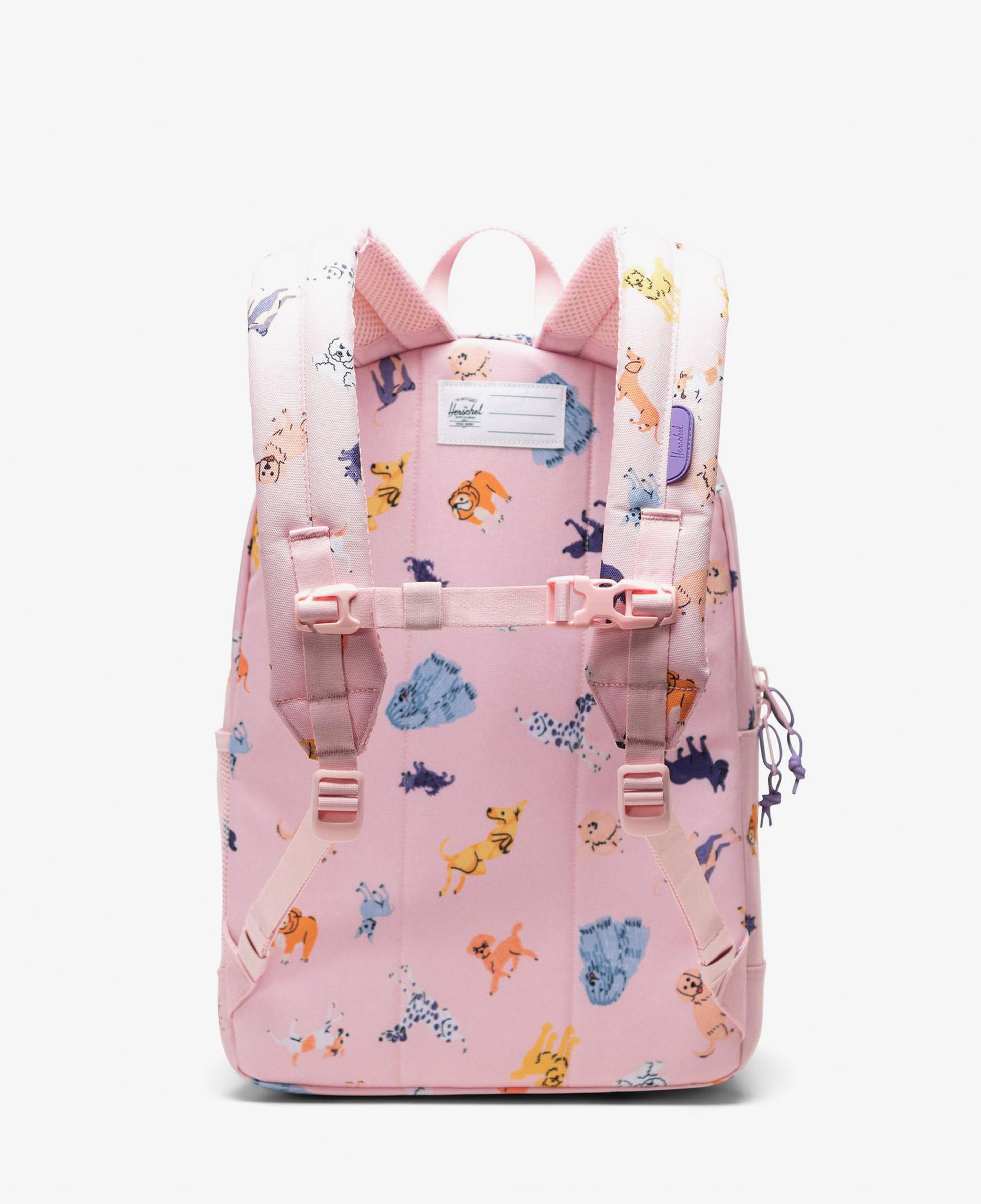 Herschel Heritage Printed Dog Çocuk Pembe Sırt Çantası