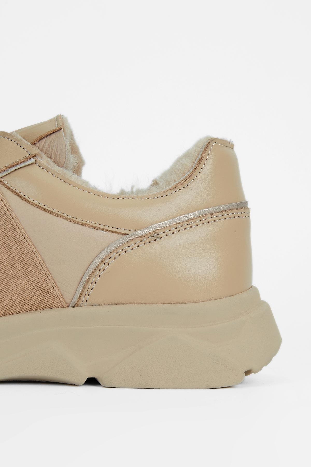 Valmenti Kadın Hakiki Deri Vizon Sneakers & Spor Ayakkabı