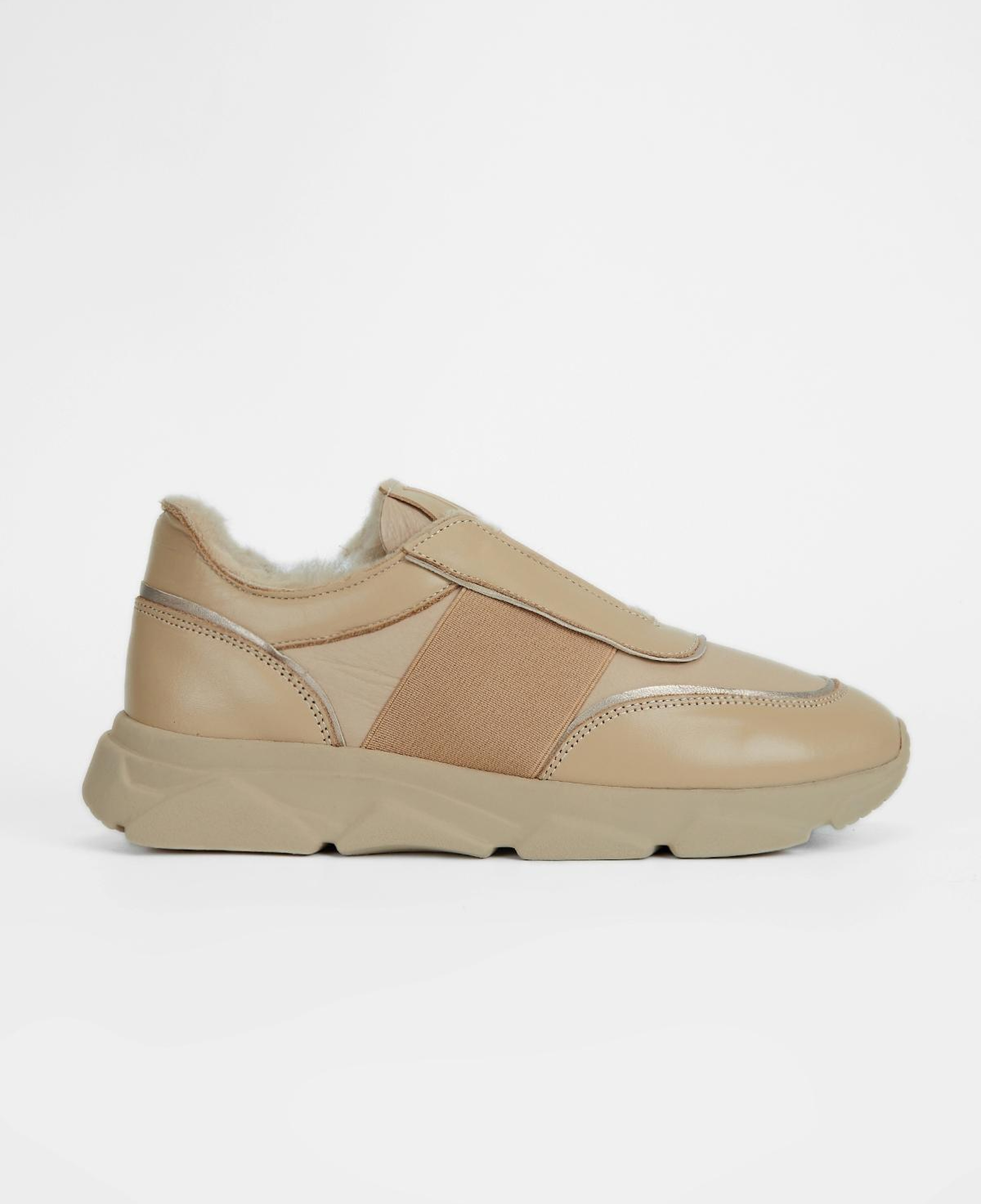 Valmenti Kadın Hakiki Deri Vizon Sneakers & Spor Ayakkabı