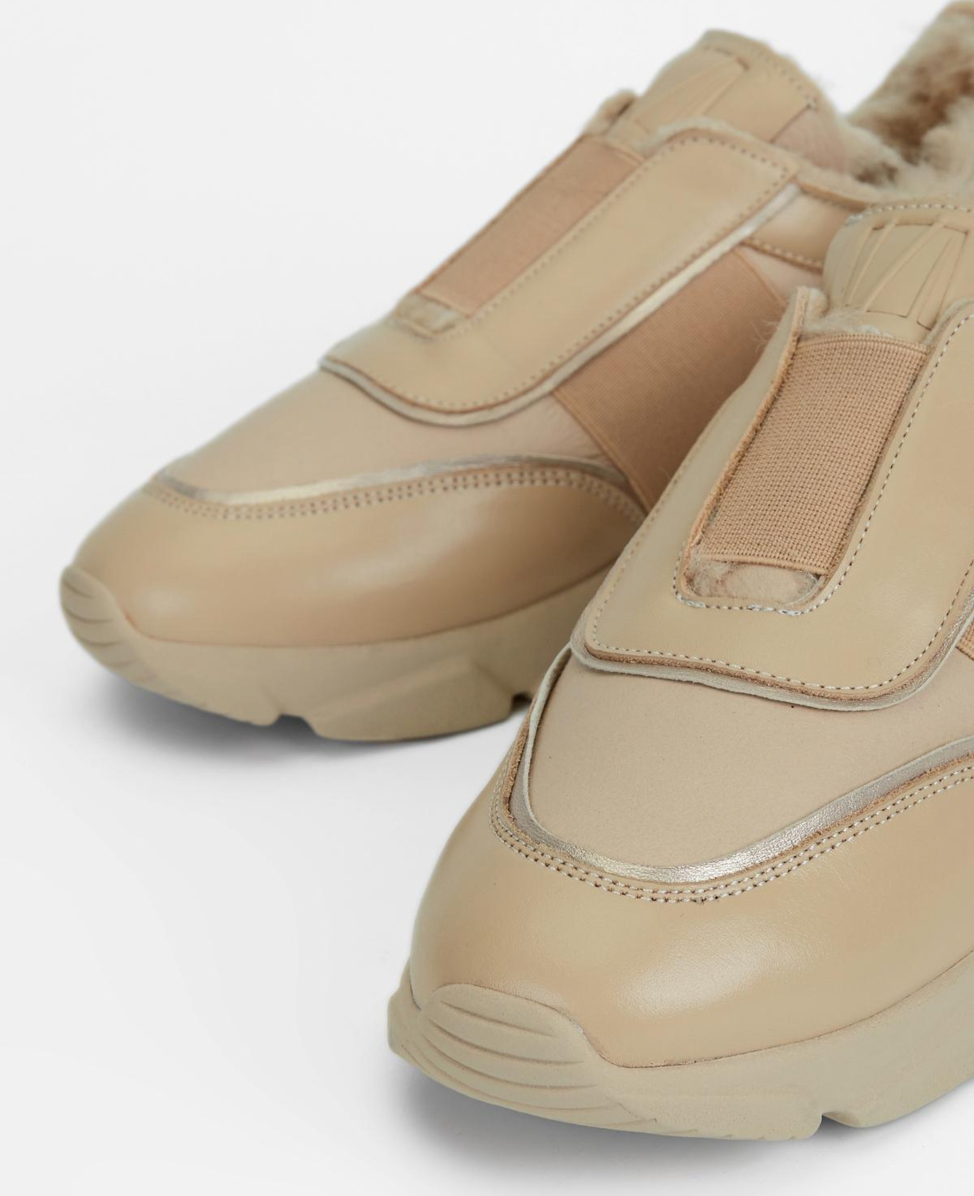 Valmenti Kadın Hakiki Deri Vizon Sneakers & Spor Ayakkabı