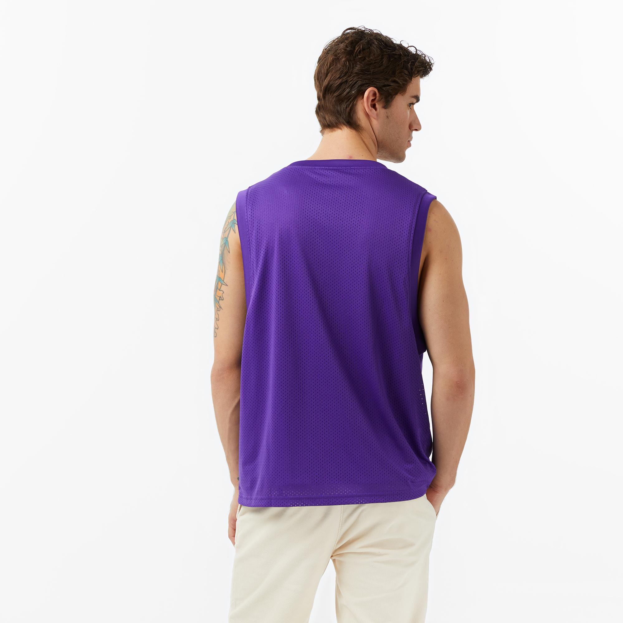 Les Benjamins Essentials 703 Erkek Mor T-Shirt