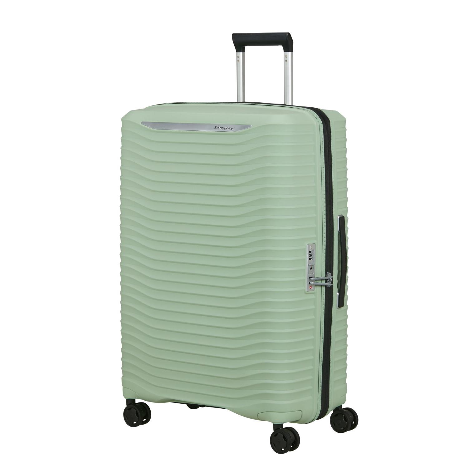 Samsonite Yeşil Spinner Upscape Körüklü 75/28 Büyük Boy Valiz