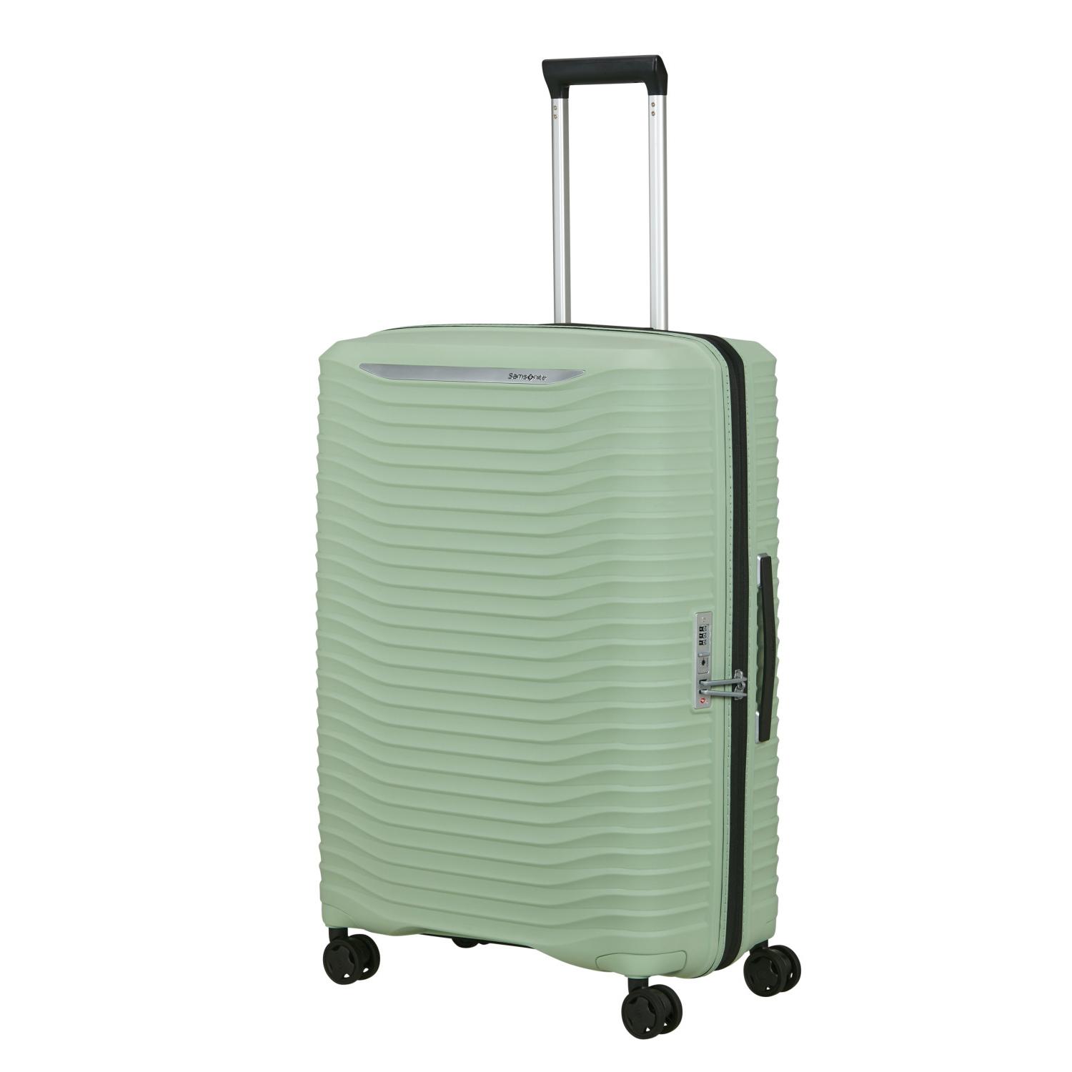 Samsonite Yeşil Spinner Upscape Körüklü 75/28 Büyük Boy Valiz