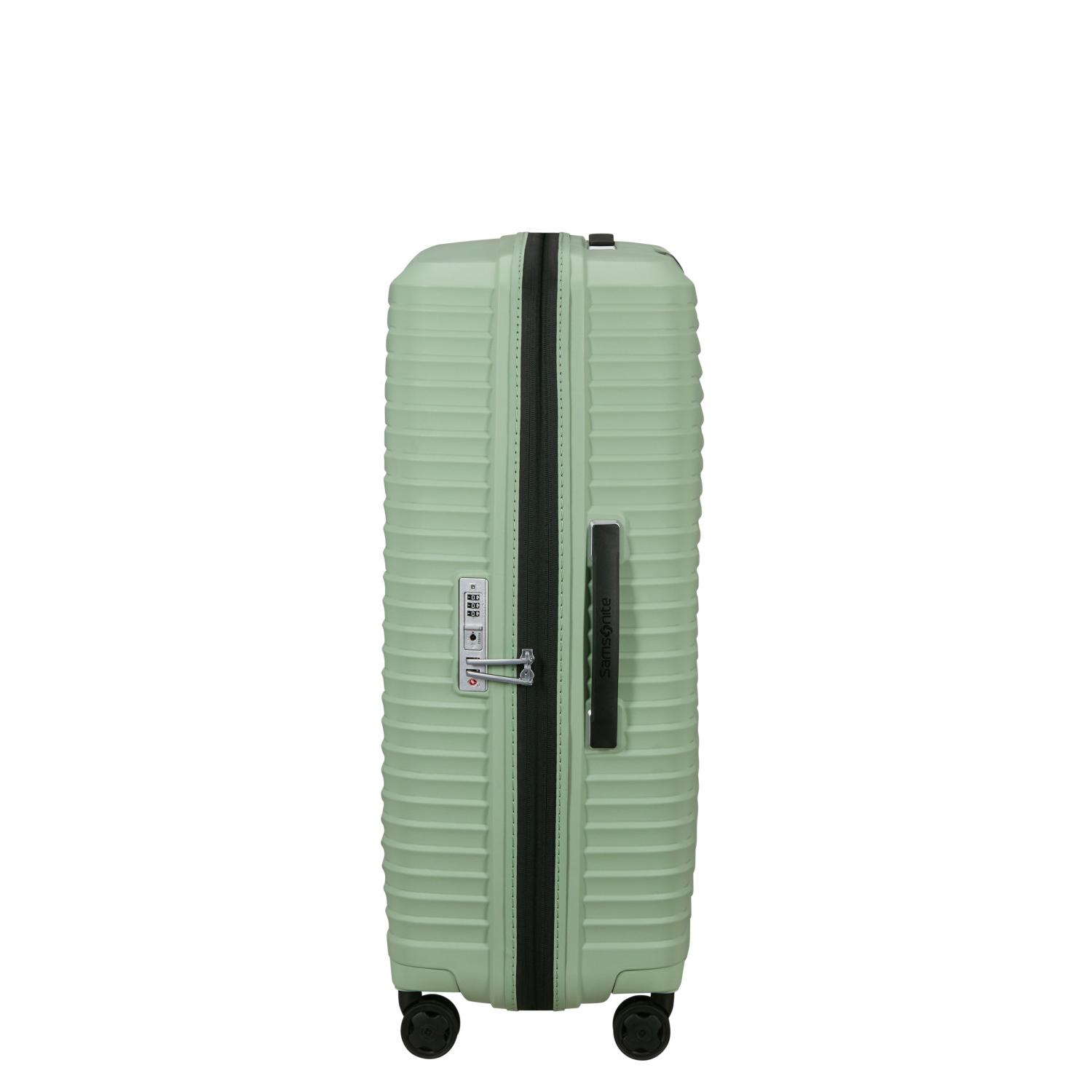 Samsonite Yeşil Spinner Upscape Körüklü 75/28 Büyük Boy Valiz