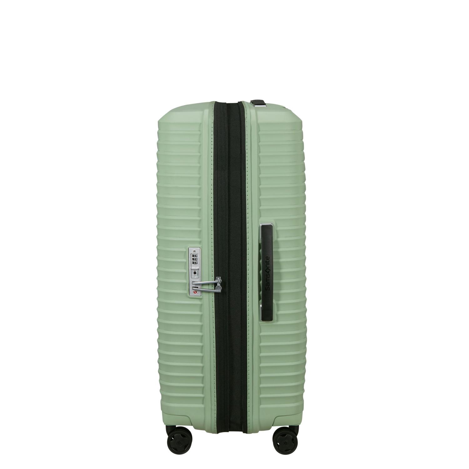 Samsonite Yeşil Spinner Upscape Körüklü 75/28 Büyük Boy Valiz