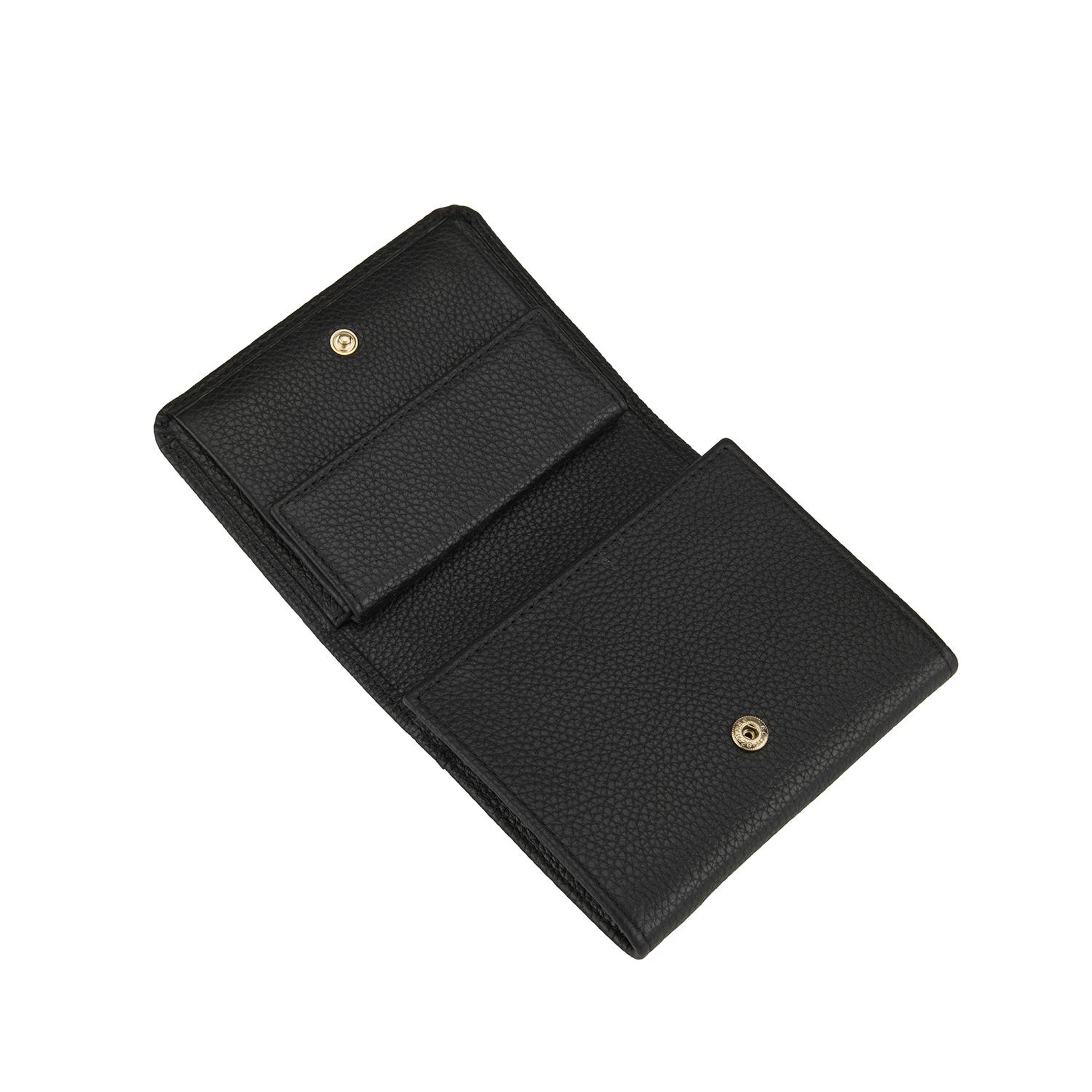 Hadlen Siyah Kadın Deri Cüzdan