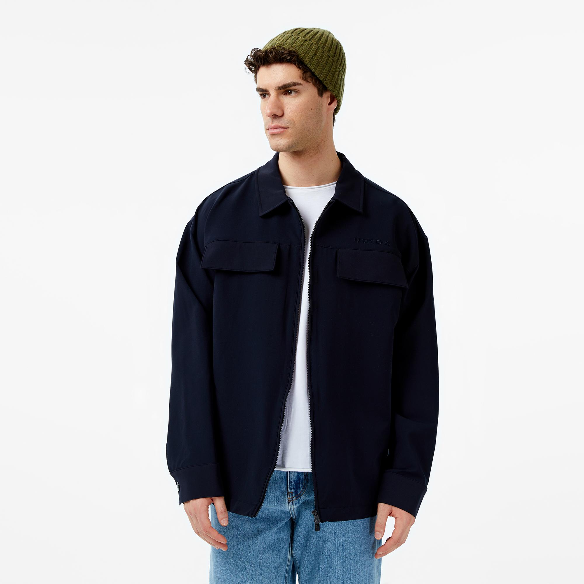 UNITED4 Erkek Siyah Ceket