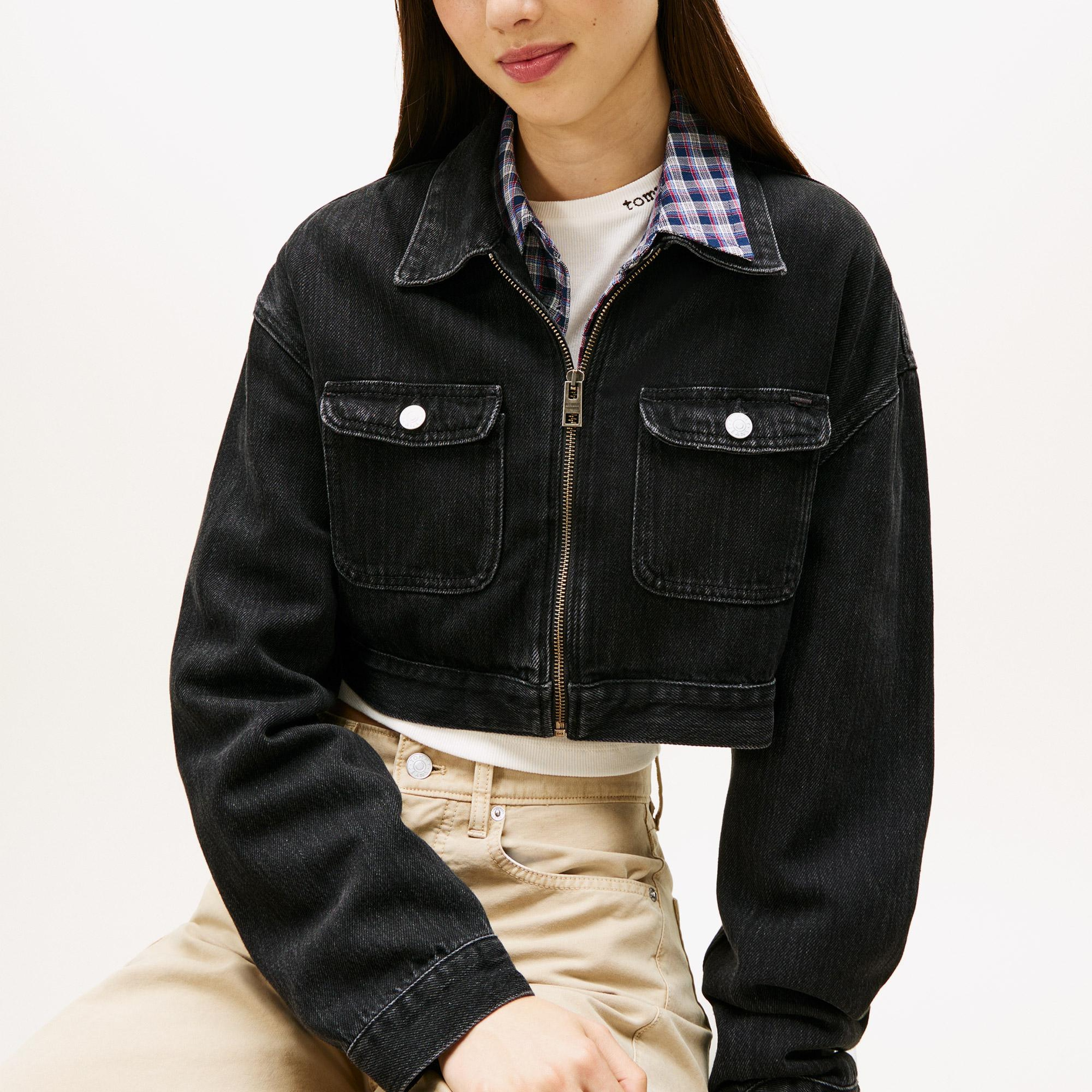 Tommy Hilfiger Station Jacket Kadın Mavi Ceket