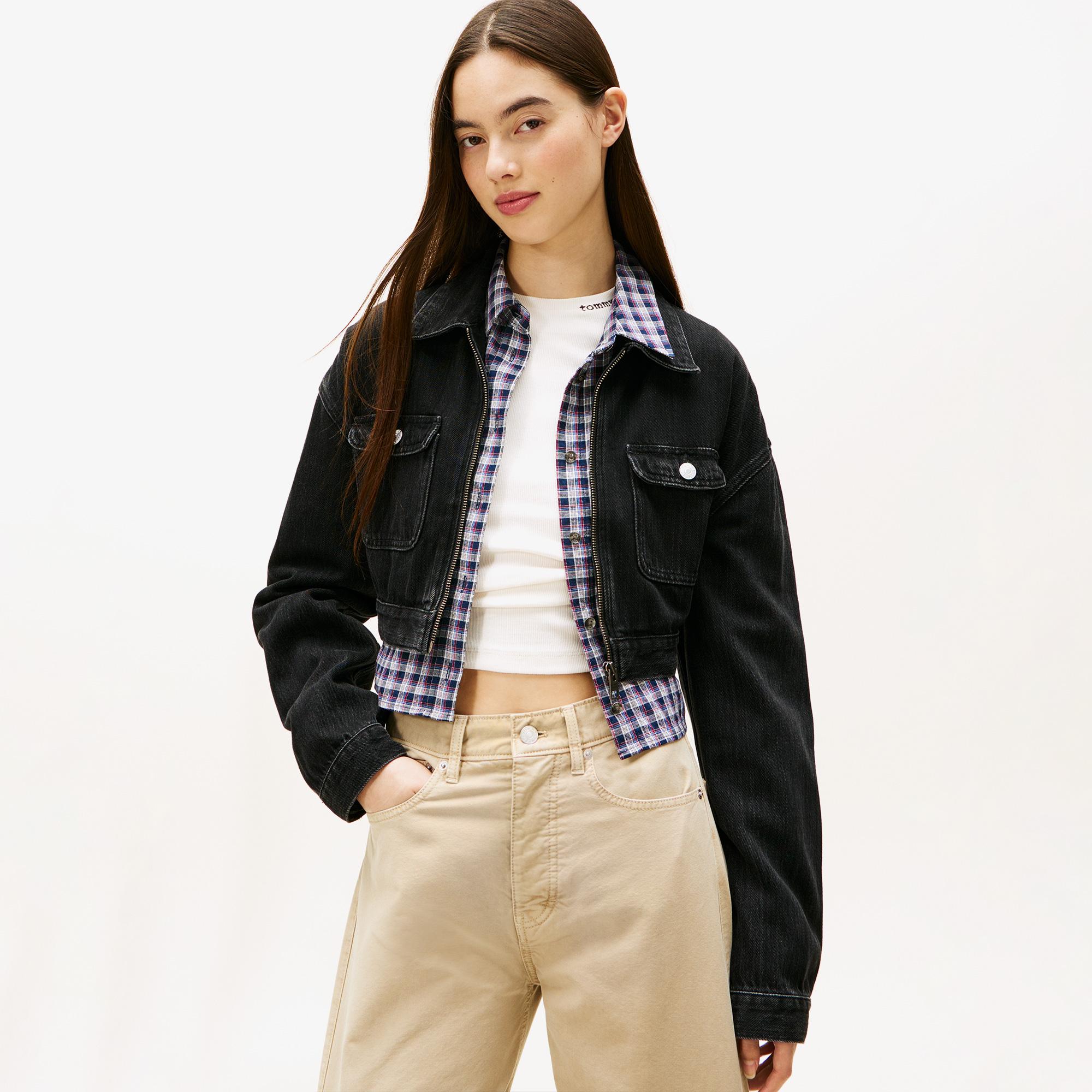 Tommy Hilfiger Station Jacket Kadın Mavi Ceket