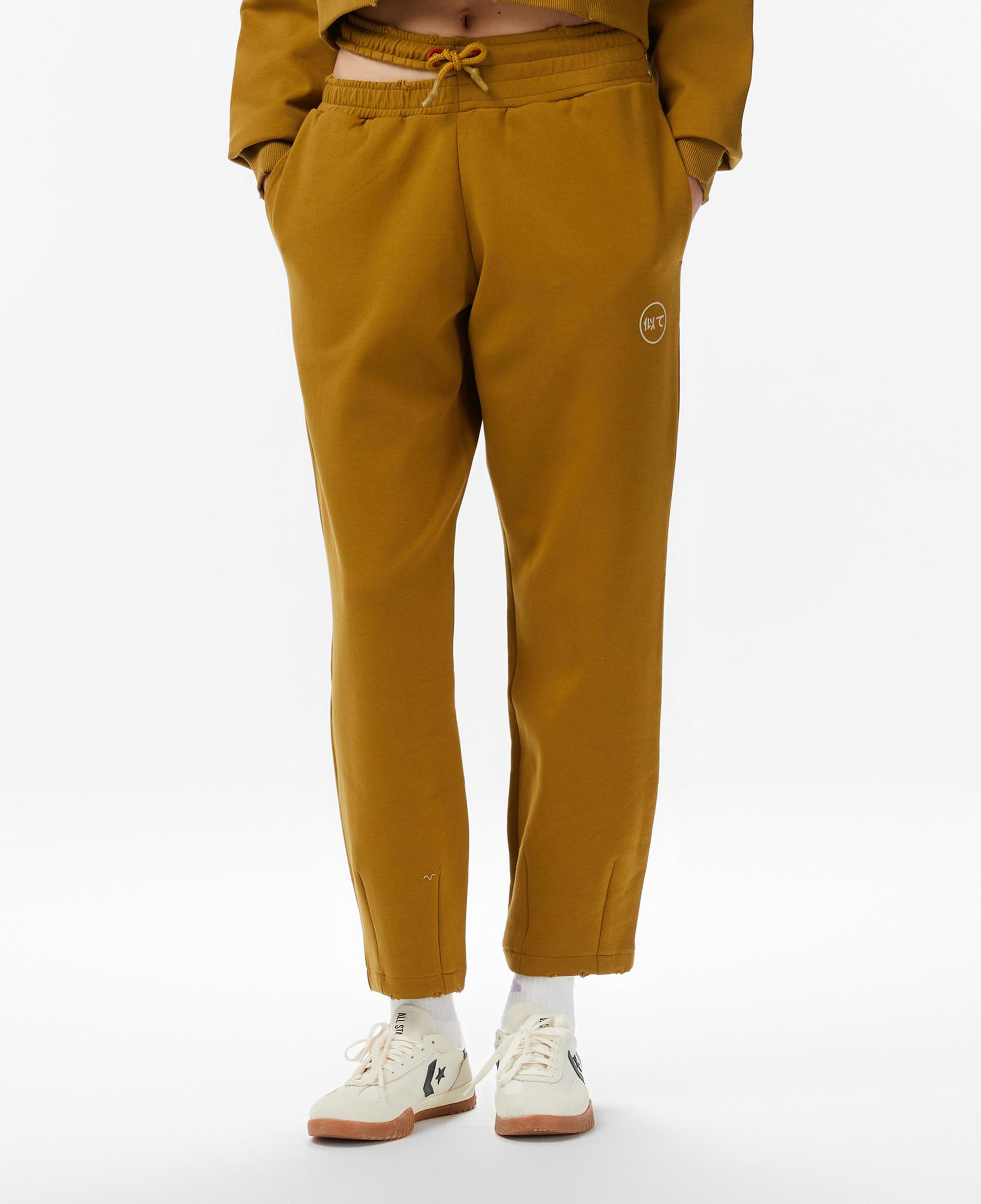 UNITED4 Regular Fit Kadın Kahverengi Pantolon