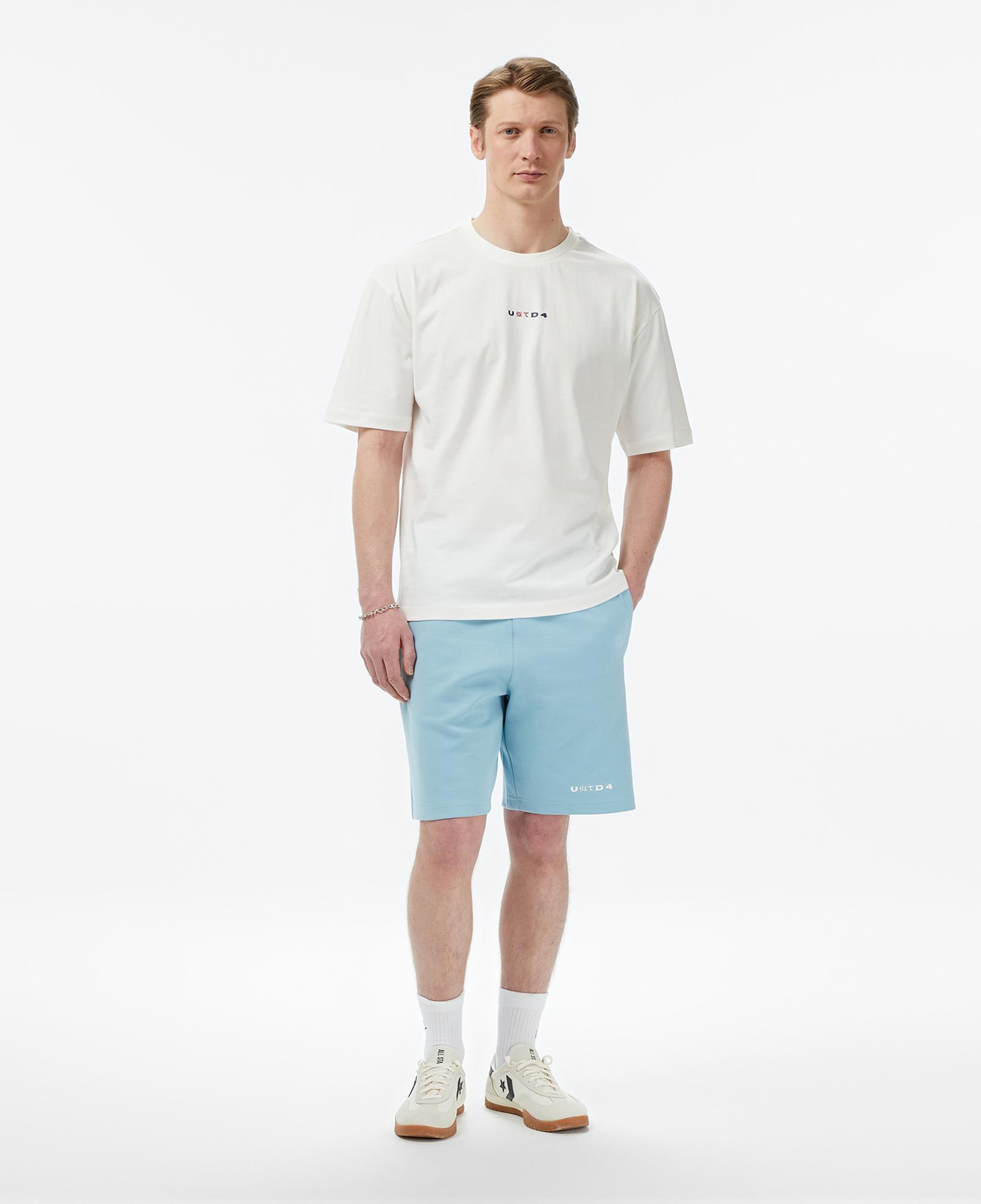 UNITED4 Regular Fit Erkek Bej T-Shirt