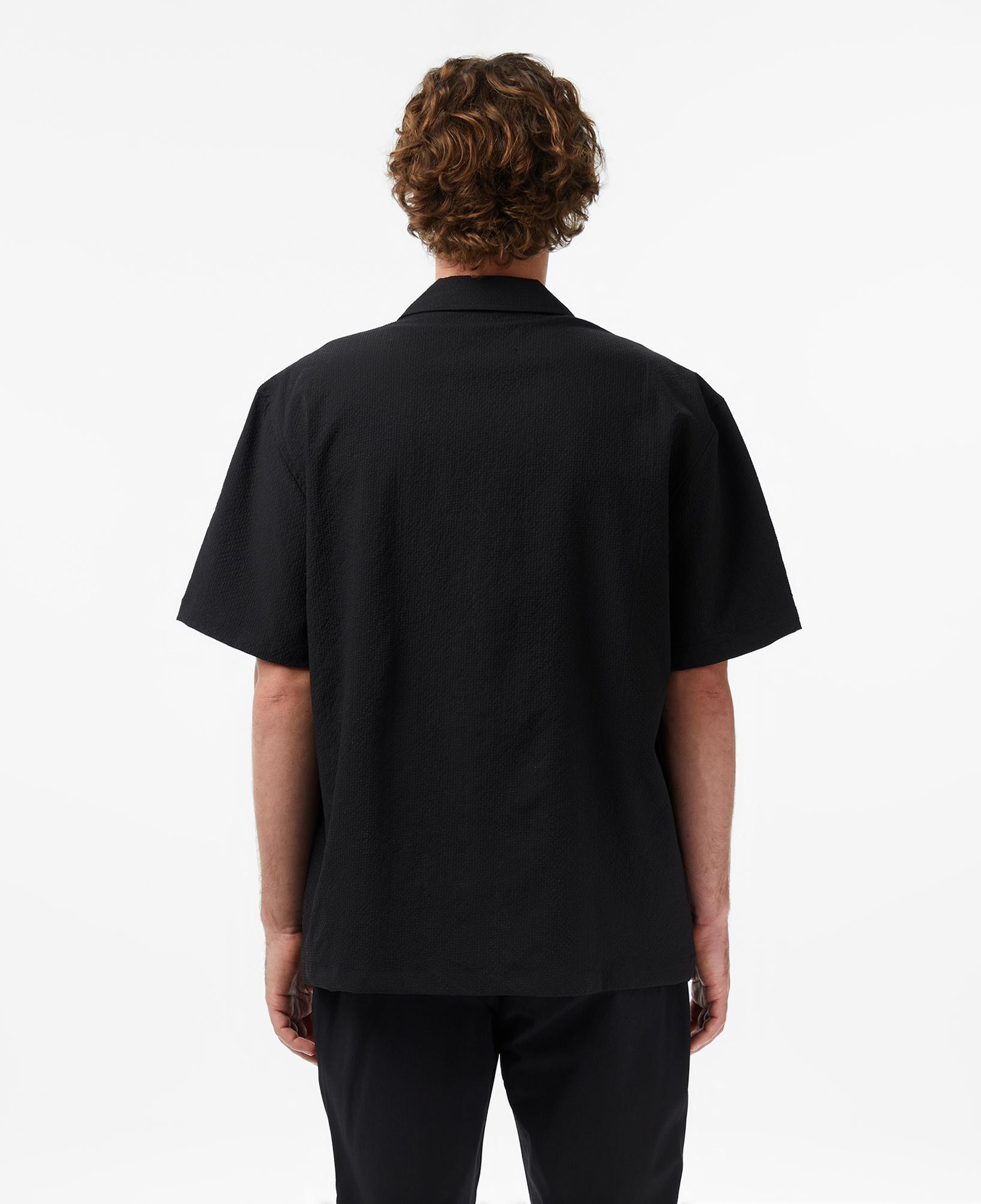 UNITED4 Comfort Fit Erkek Siyah Gömlek