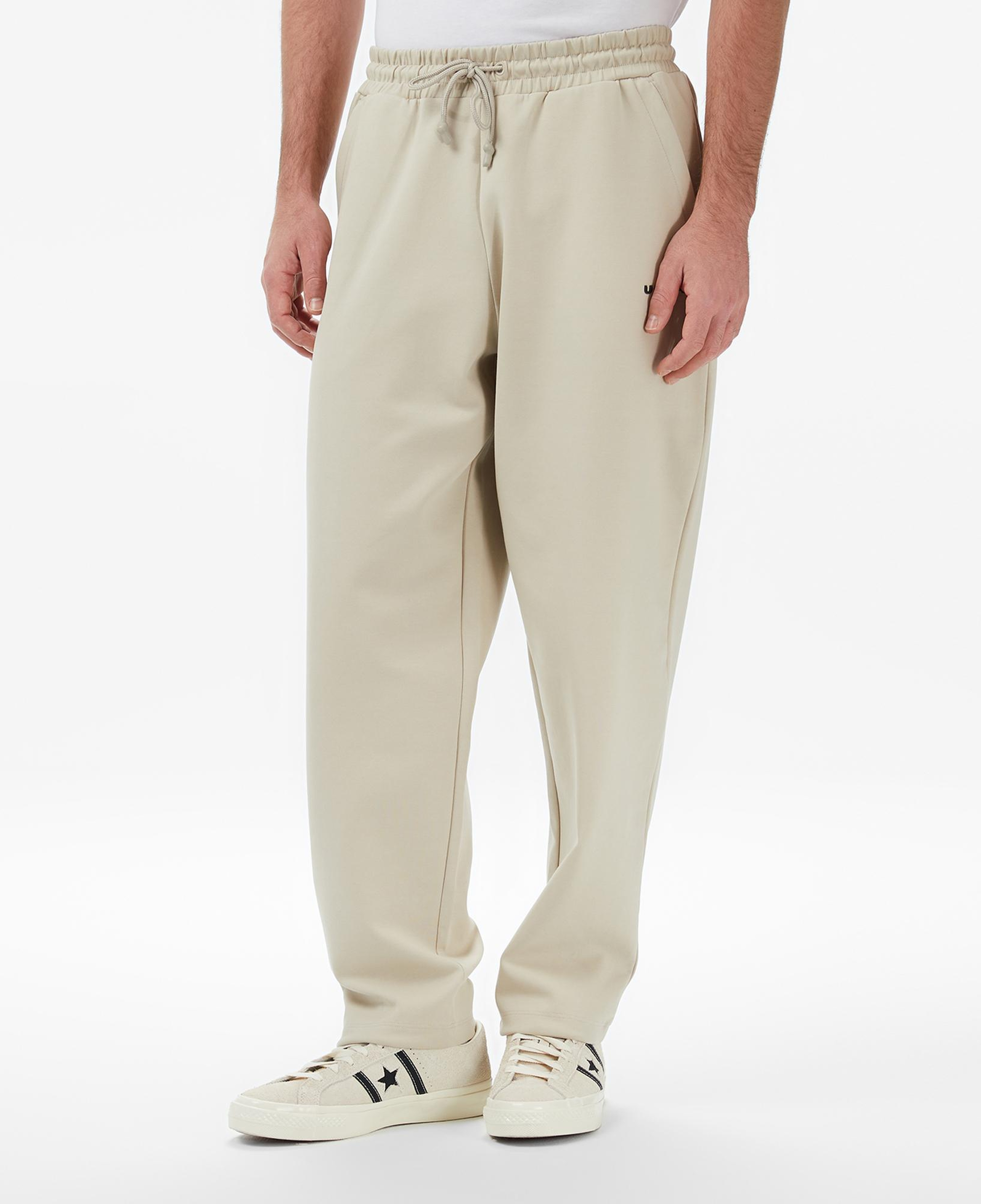 UNITED4 Oversize Fit Erkek Krem Eşofman Altı