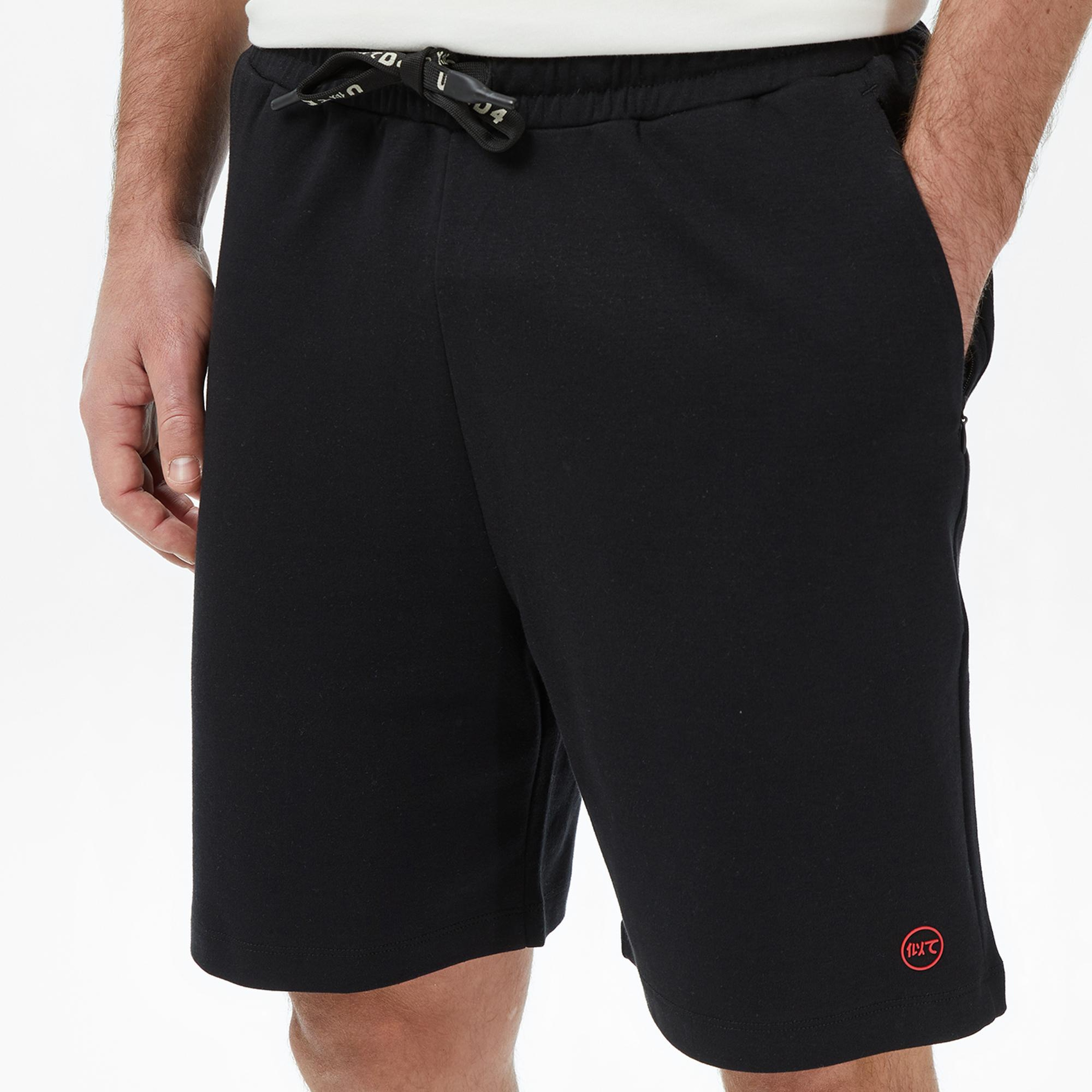 UNITED4 Regular Fit Erkek Siyah Şort