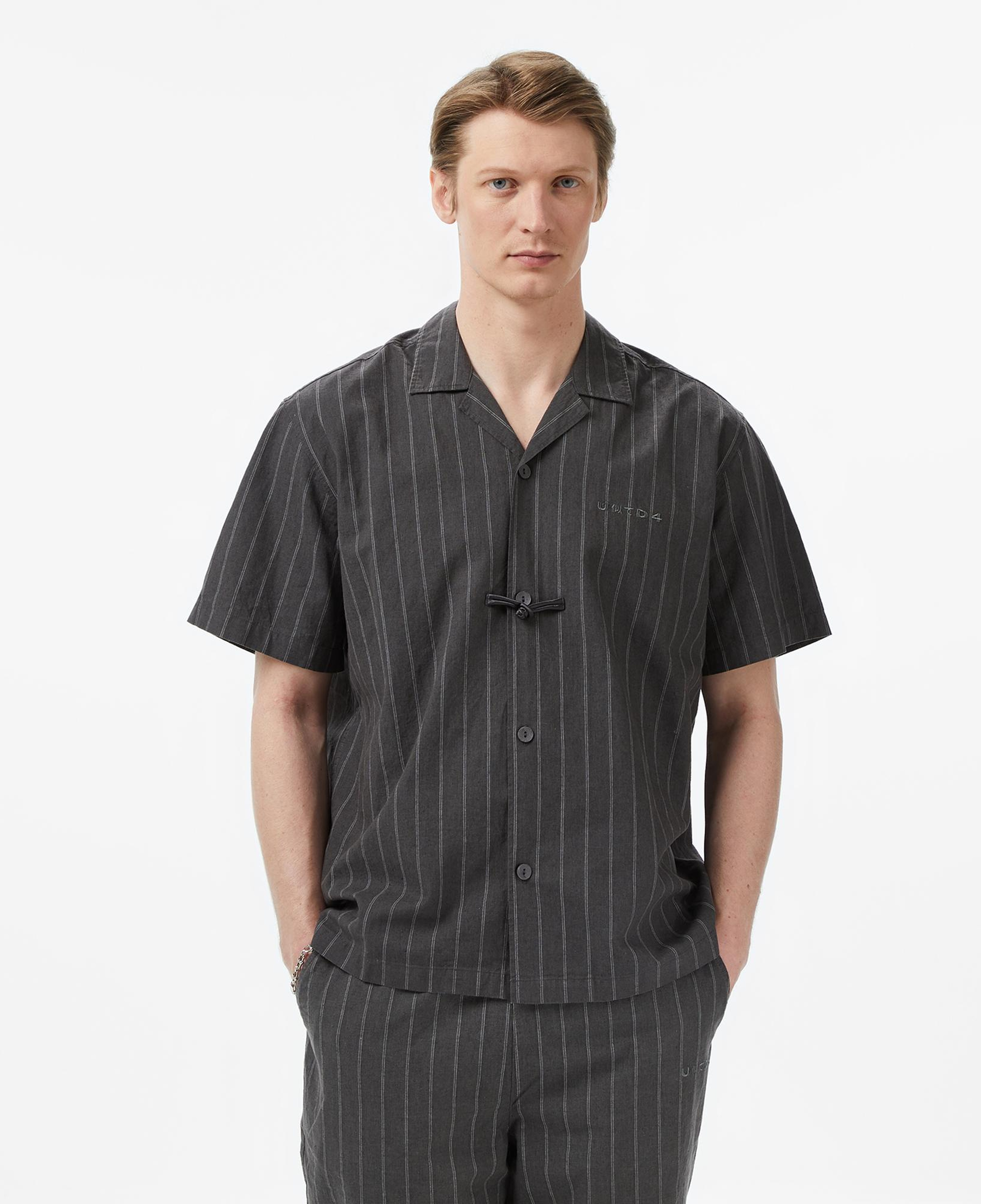 UNITED4 Comfort Fit Erkek Gri Gömlek